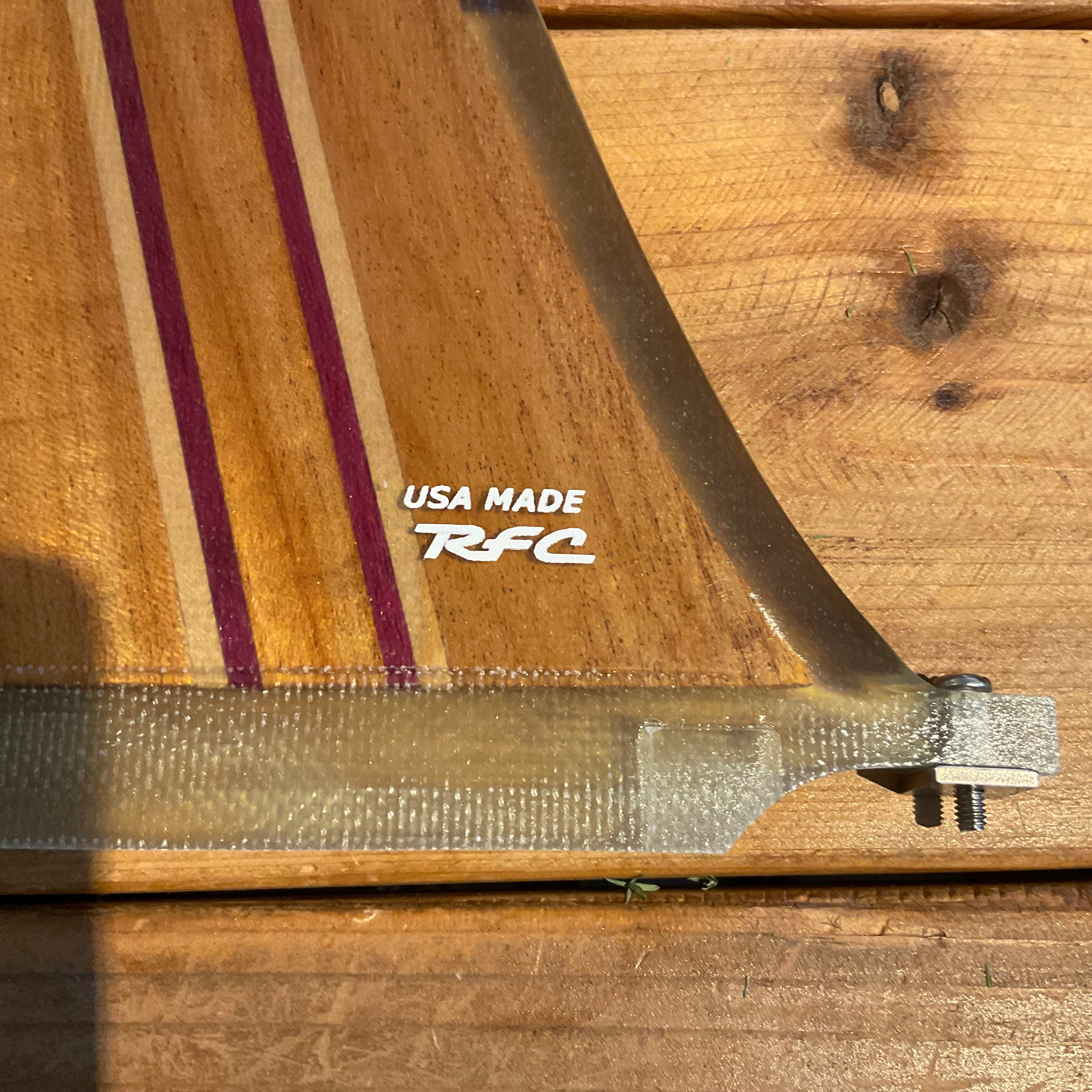 RAINBOW FINレインボーフィン D.FIN10 WOODロングボード用フィン