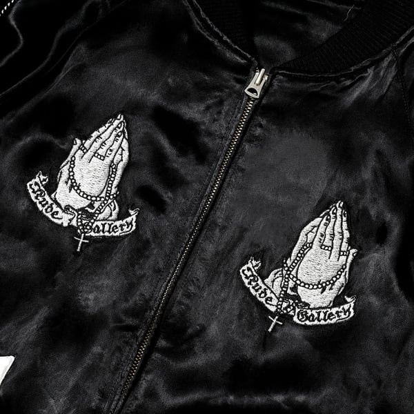 RUDE GALLERY】ルードギャラリー SKULL＆SWALLOW SOUVENIR JACKET