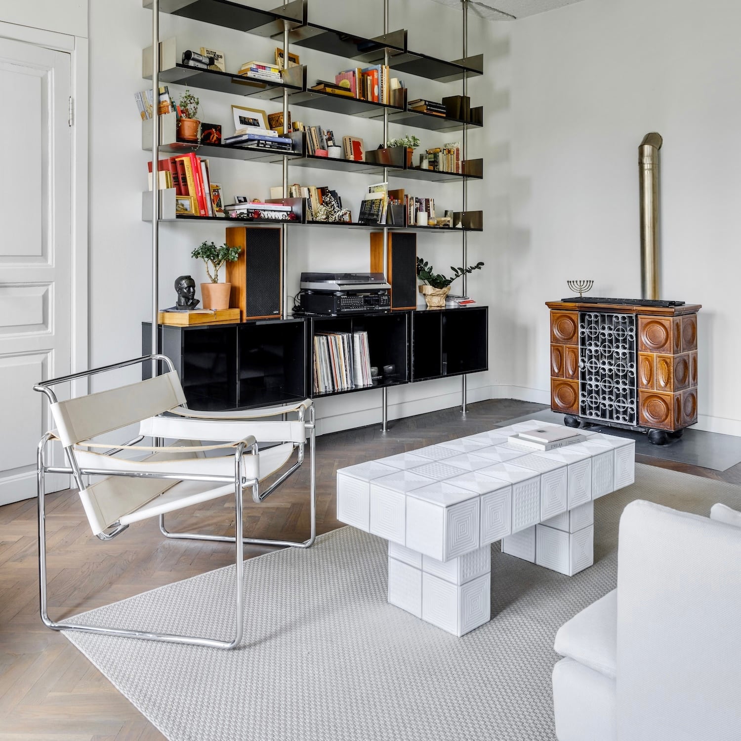 マルセル・ブロイヤー ワシリーチェア Wassilly Chairin サドルレザー