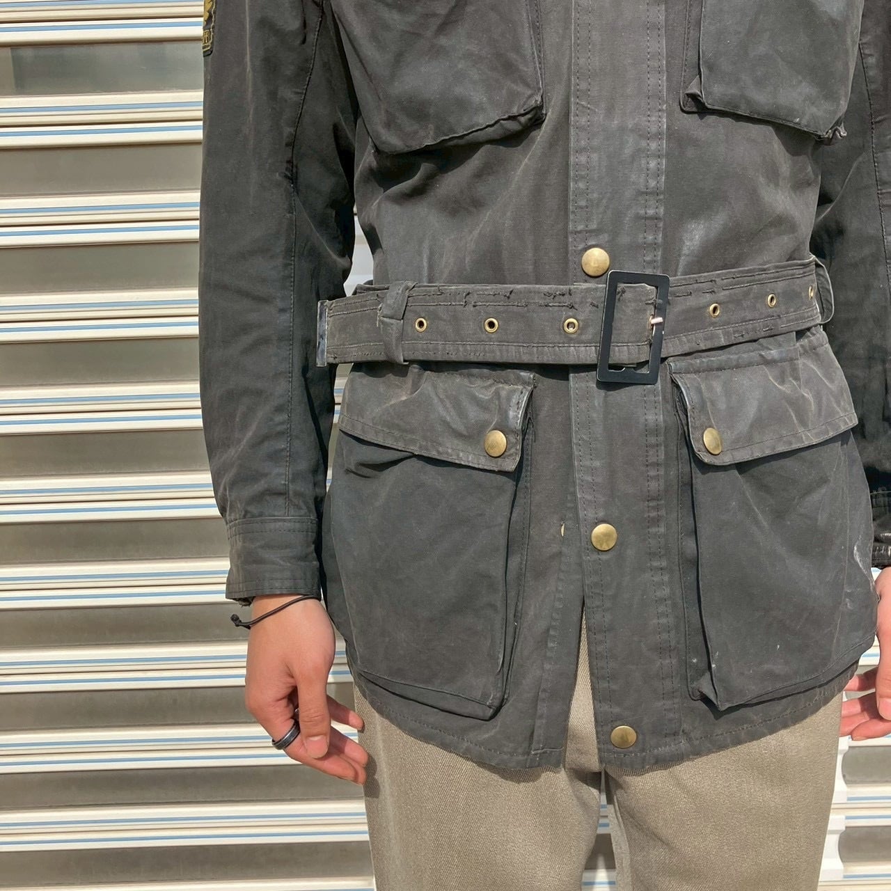 良品 英国製 70s Belstaff trialmaster professional ベルスタッフ