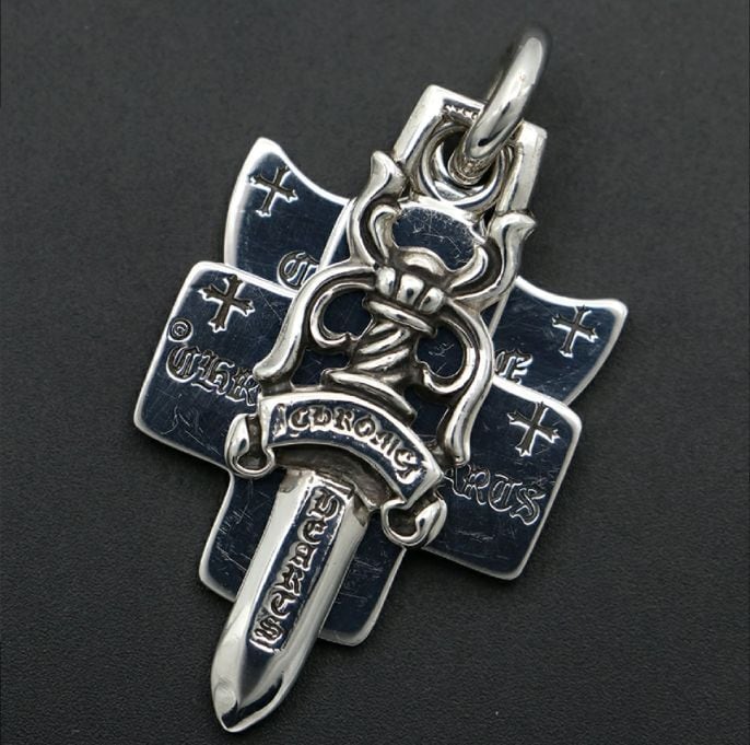 CHROME HEARTS クロムハーツ スリートリンケッツ 3トリンケッツ