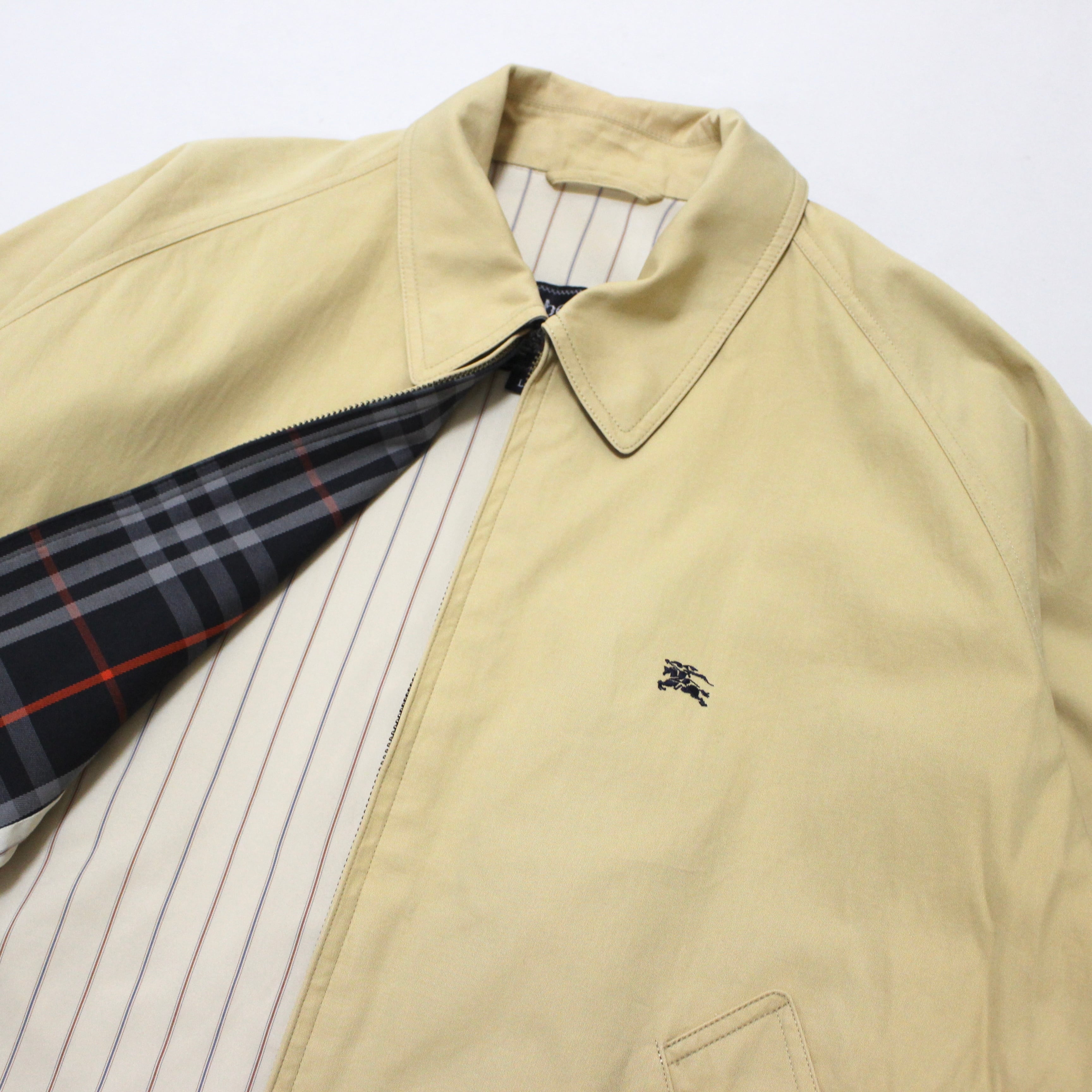 90s Burberrys ノバチェック ドリズラージャケット スウィングトップ