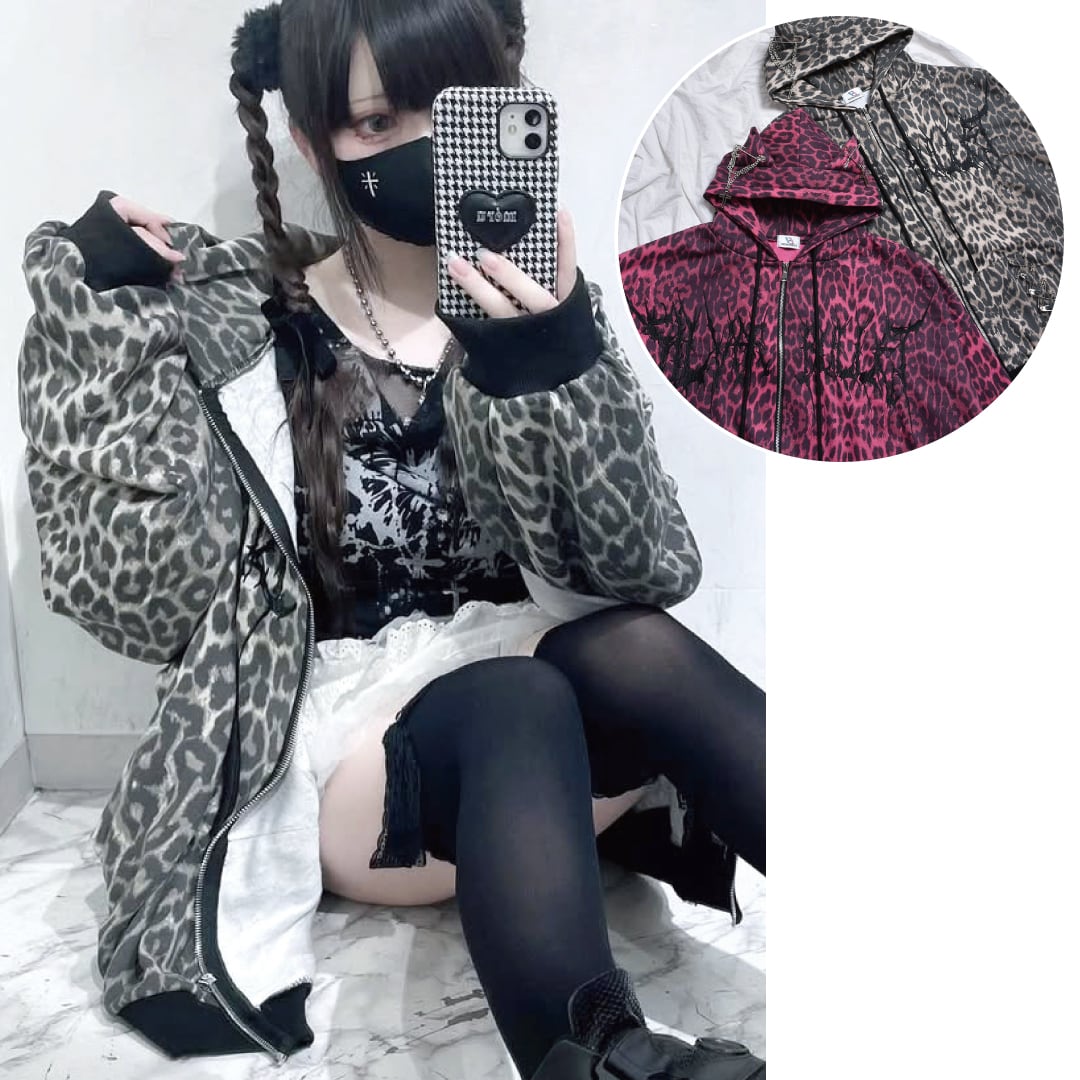 試着のみ! ReoNa HELLCATPUNKS'S HEART パーカー 試着のみ! ReoNa