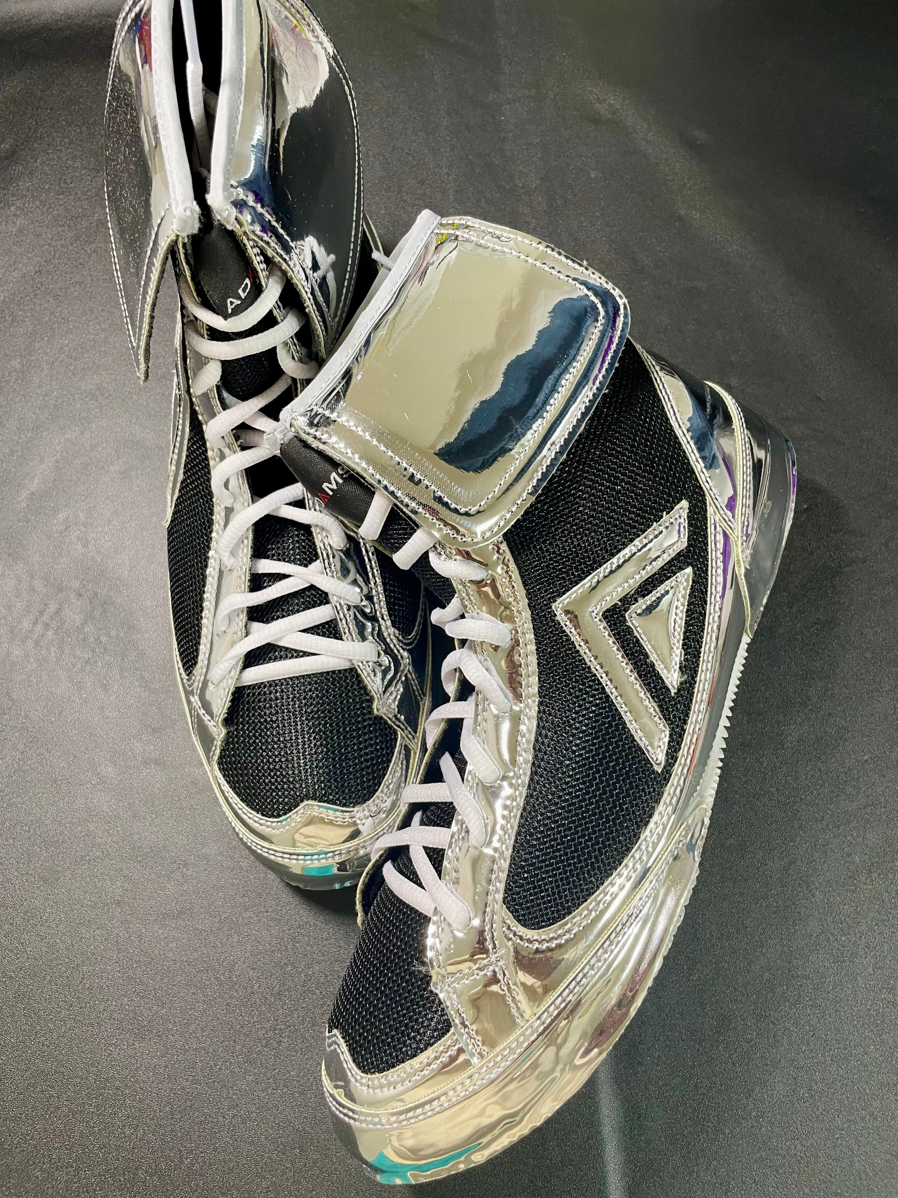 NIKE(ナイキ) ボクシングシューズ ハイパーKO/ブラック×シルバーMP