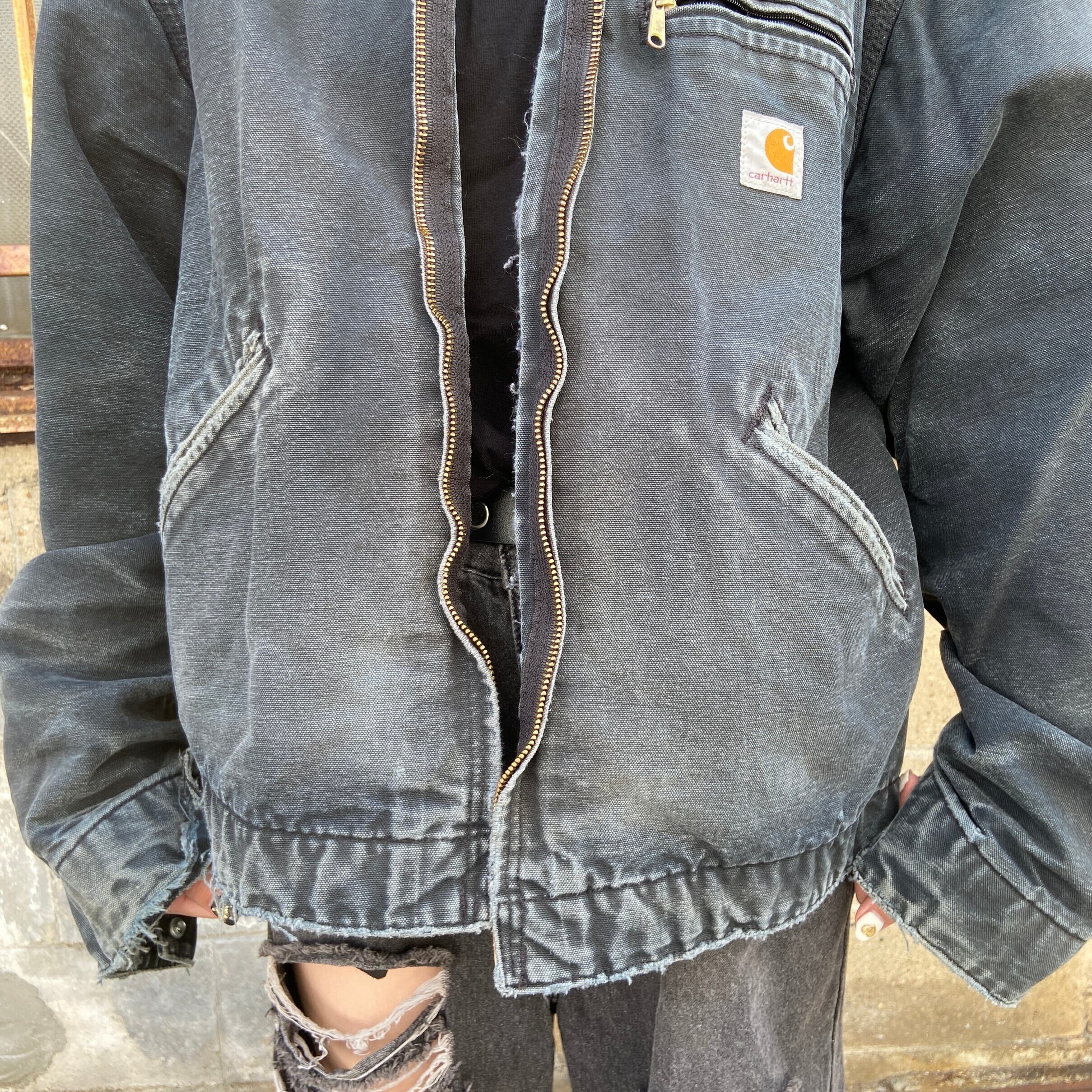 90年代 USA製 Carhartt カーハート デトロイトジャケット メンズXL相当