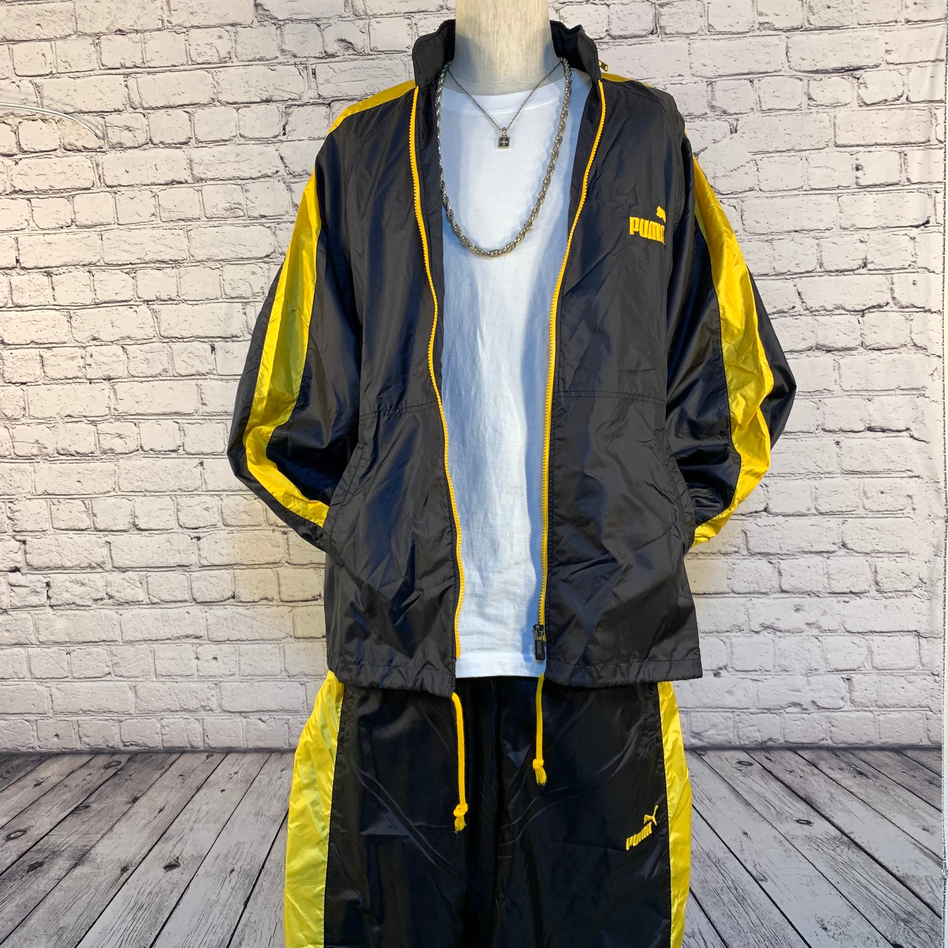 激レア PUMA プーマ ナイロンセットアップ vintage 90s | Pay ID