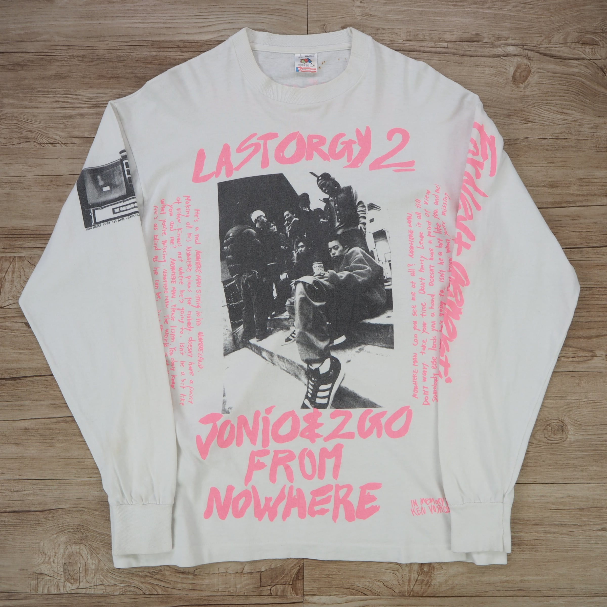 90s LAST ORGY 2 L/S Tee | ONES HOME