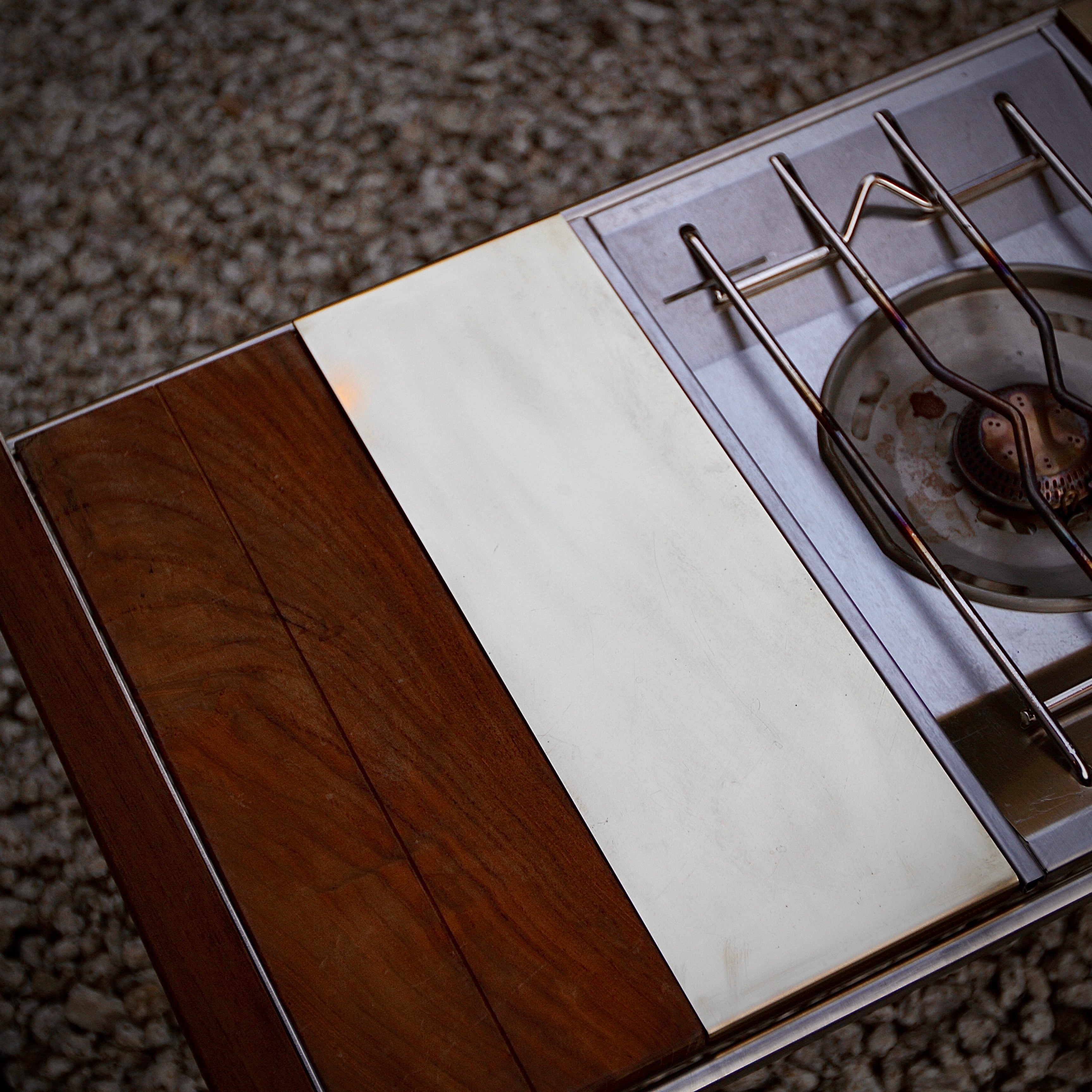 RL Top Plate Brass (1/2 unit)：スノーピーク IGT スリム＆エントリー