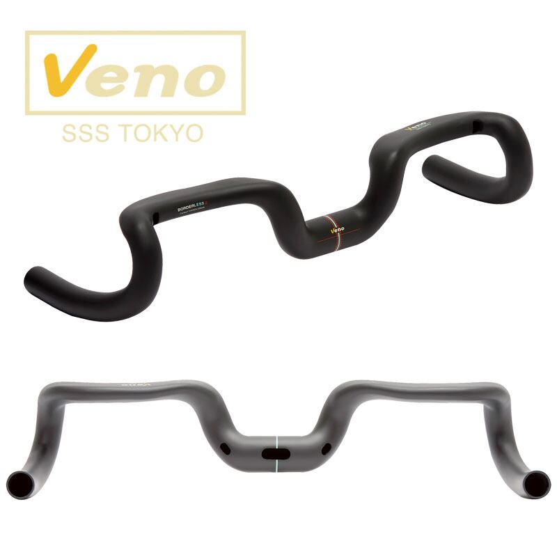 veno ボーダレスカーボンハンドルバー2 SM（370mm/400mm）・ML （395mm