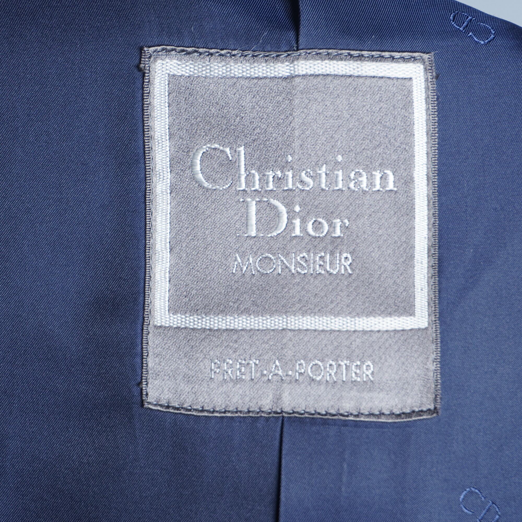Christian Dior】クリスチャンディオール ウールステンカラーコート