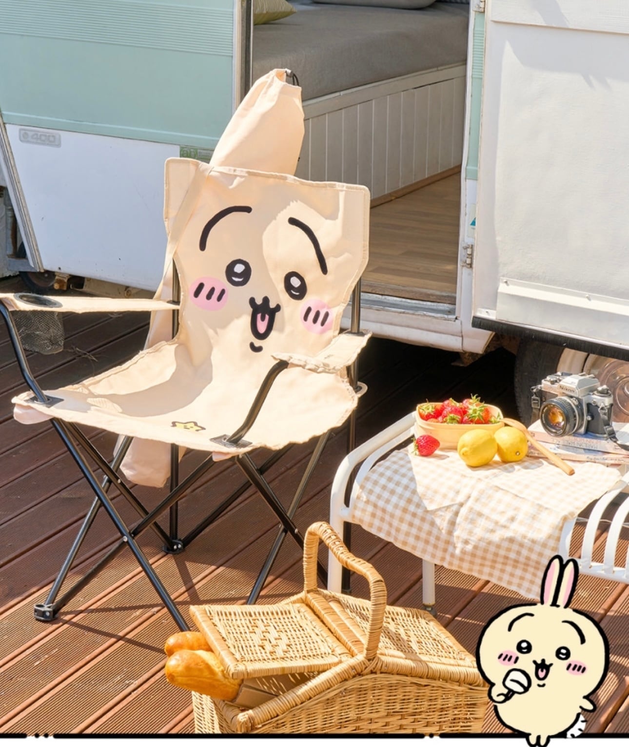 韓国限定】chiikawa portable chair 5types / ちいかわ ポータブル