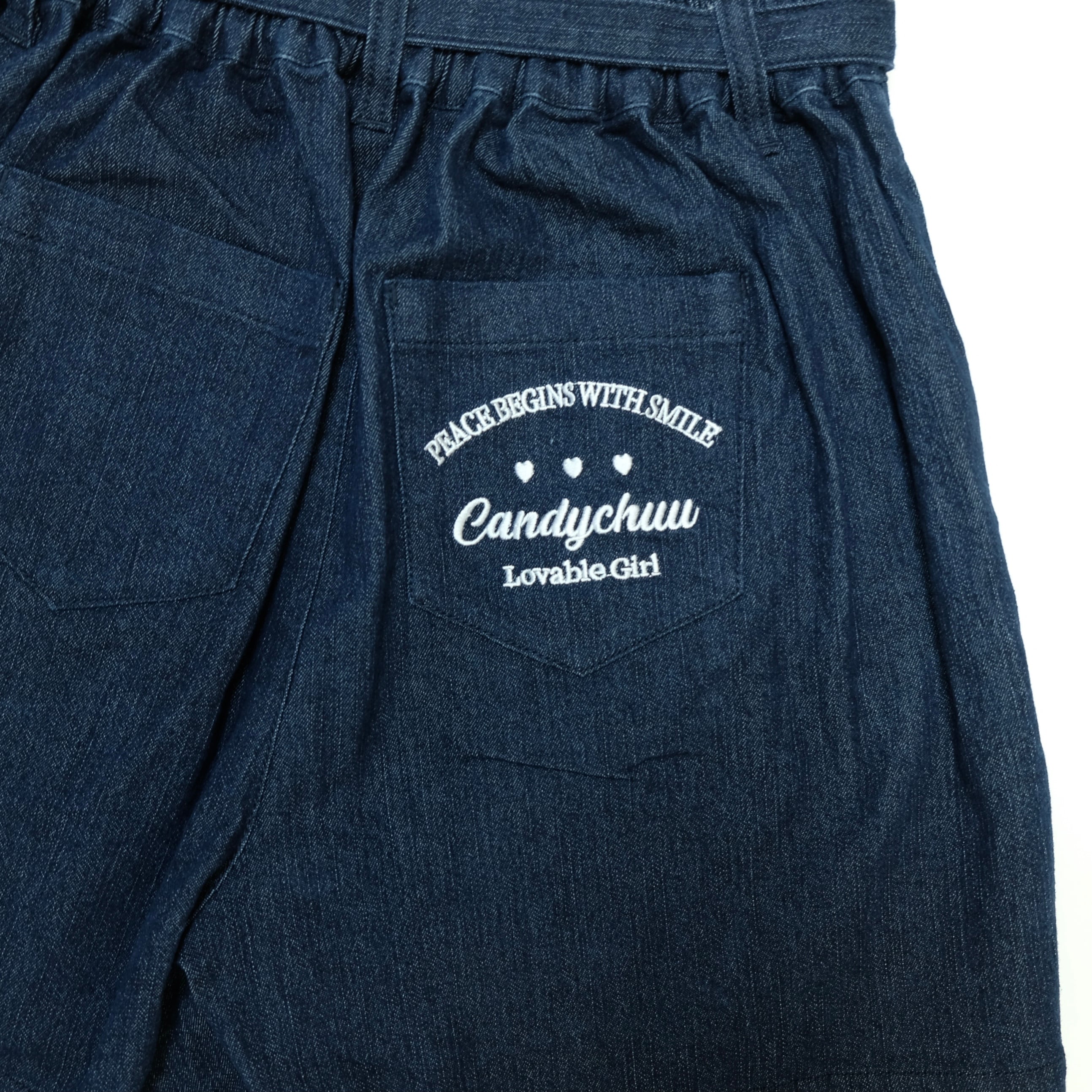 ベルト付レースアップショートパンツ(202464) | Candychuu 公式ONLINE SHOP