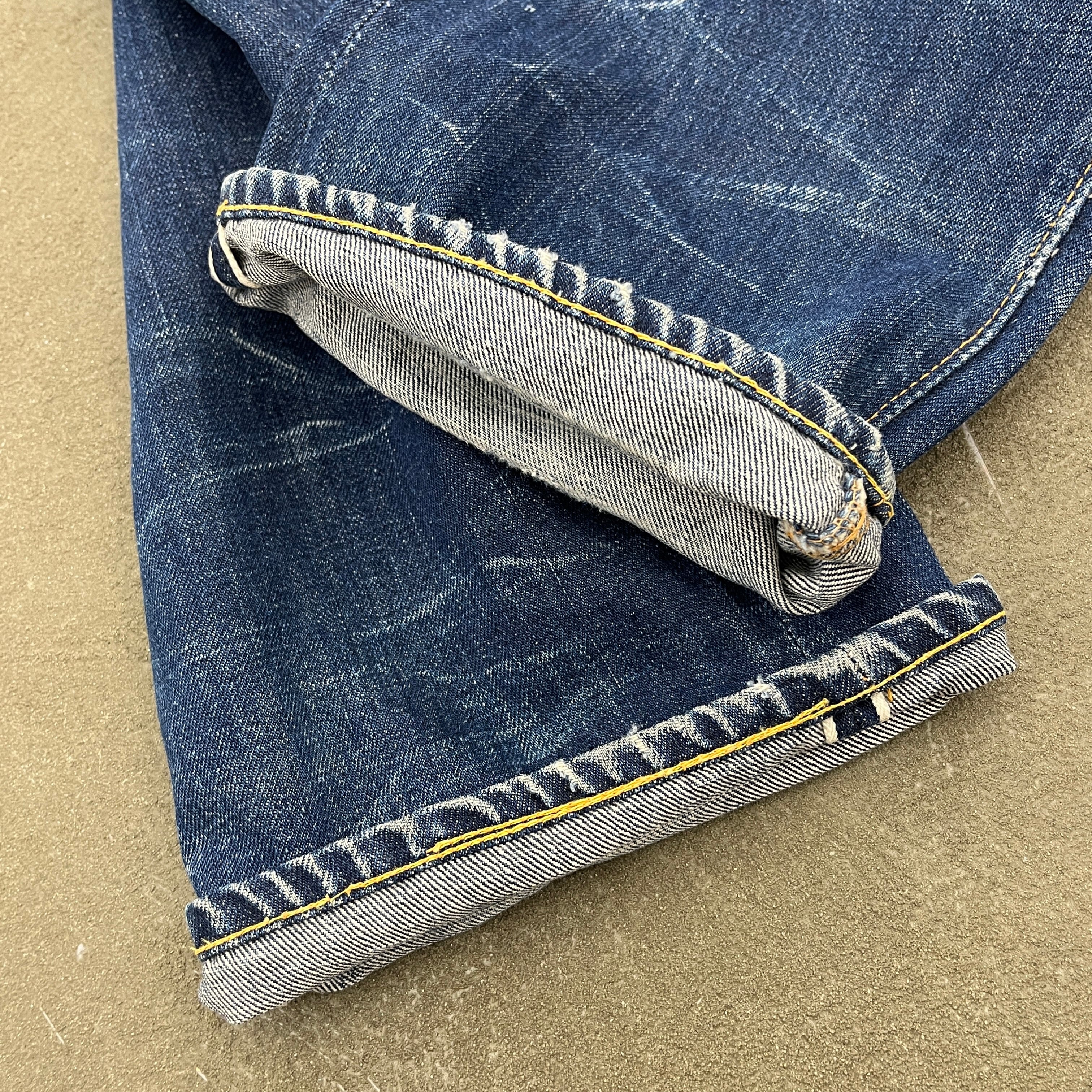 70s Levi's 502 Big E Denim Pants 70年代 リーバイス 502 デニム