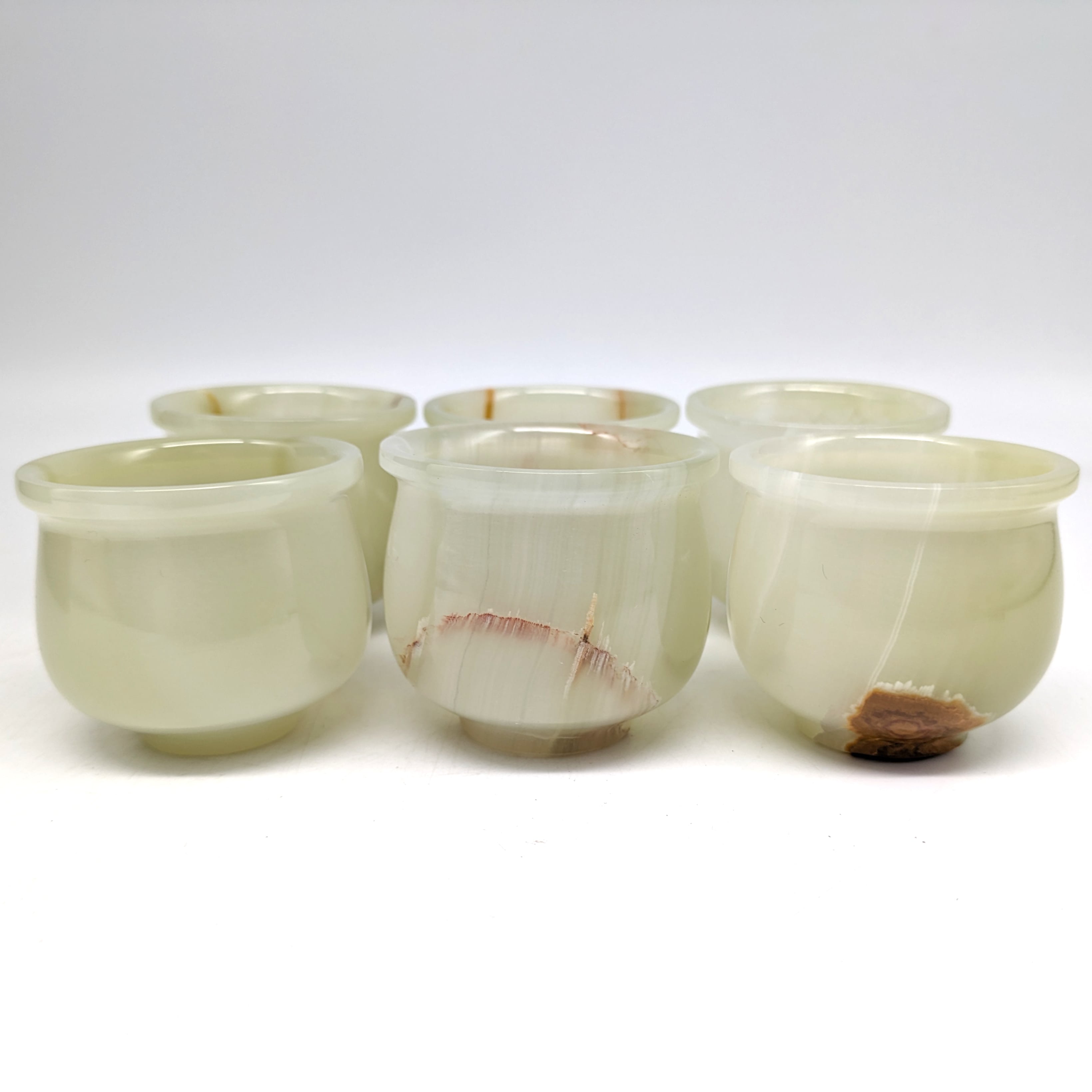 大理石カップ・酒器・ぐい呑み・6個セット・No.230708-24・梱包サイズ