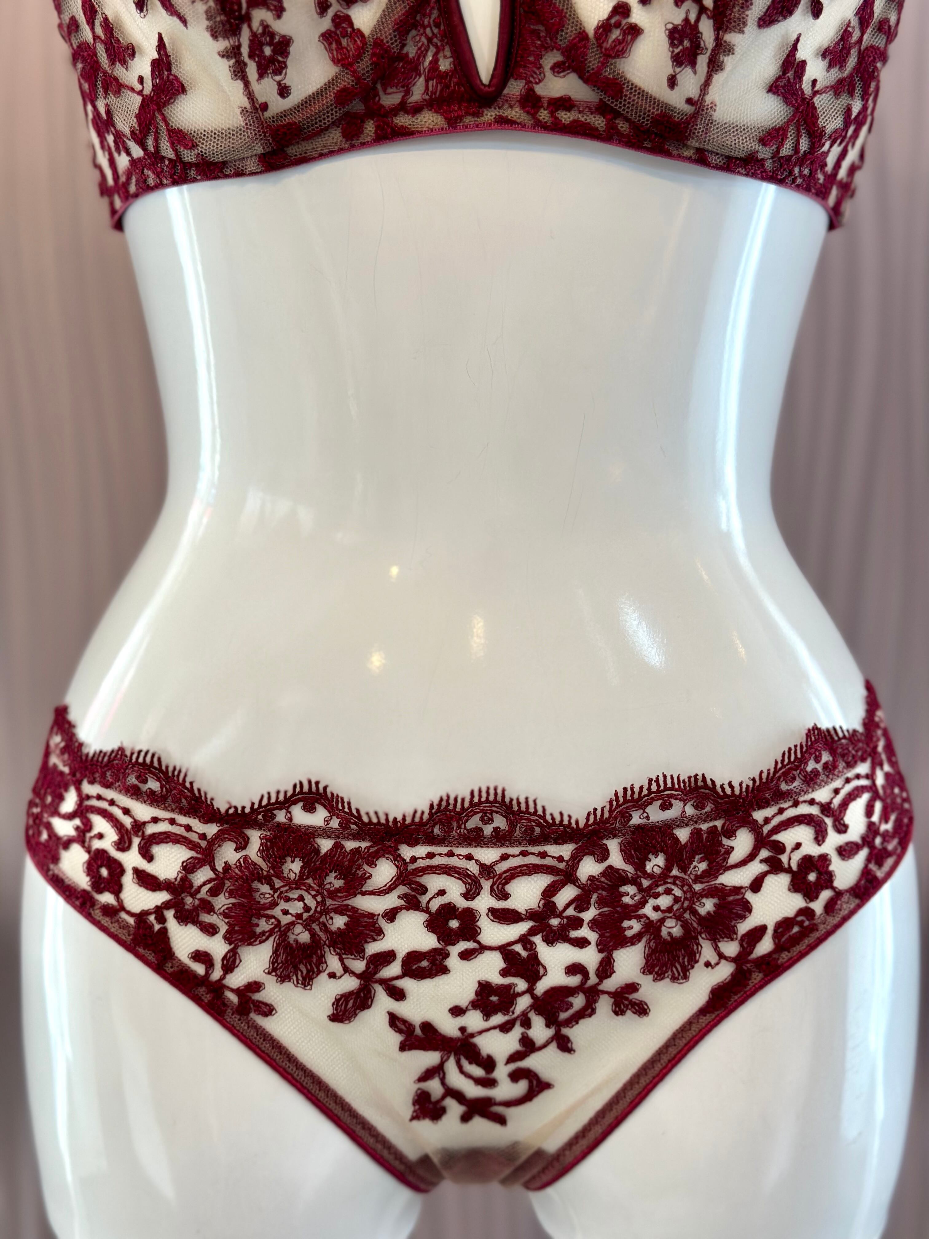 I.D.SARRIERI 【上下セット】 グレース ハーフカップブラ＆ショーツ