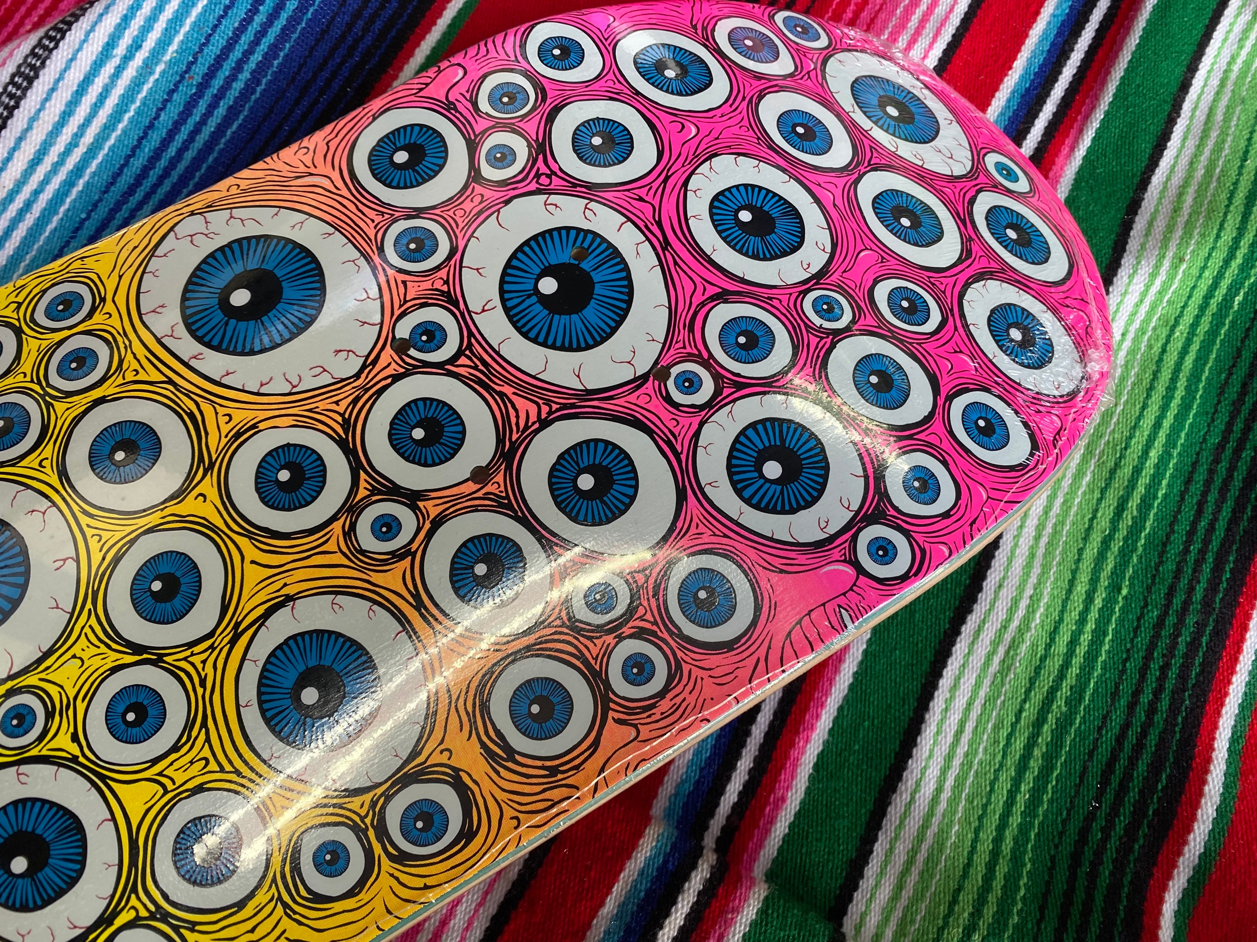 HEROIN】TOXIC FADE EYES 8.0 スケートボード デッキ | HOTCAKES