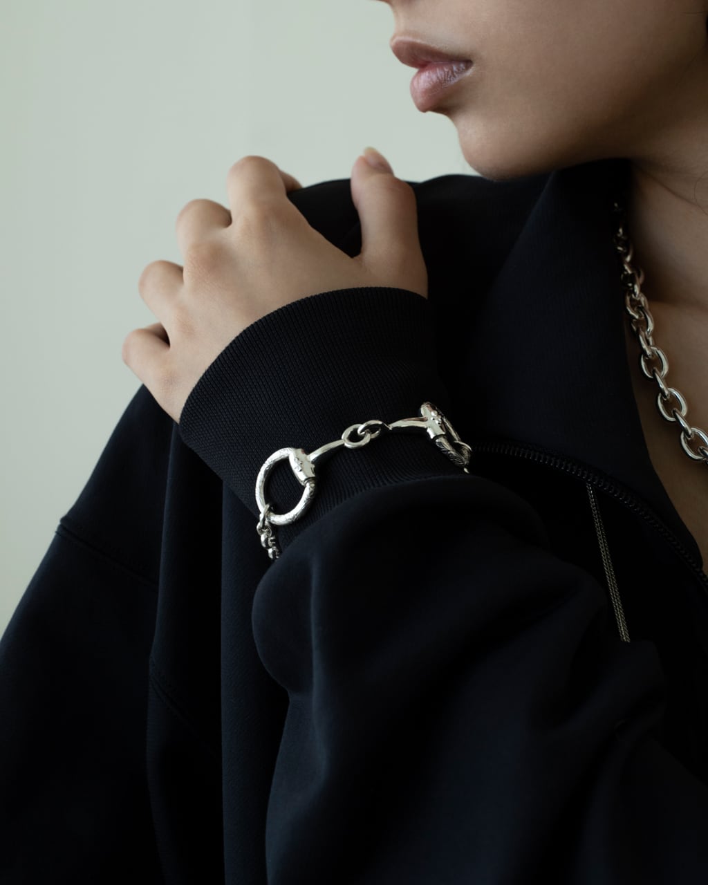 BN-081 Horse bit bracelet (M) | WAKAN SILVER SMITH online store
