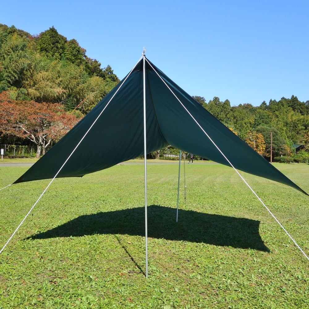 美品 モンベル mont bell Mini Tarp HX ポール セット ミニタープ