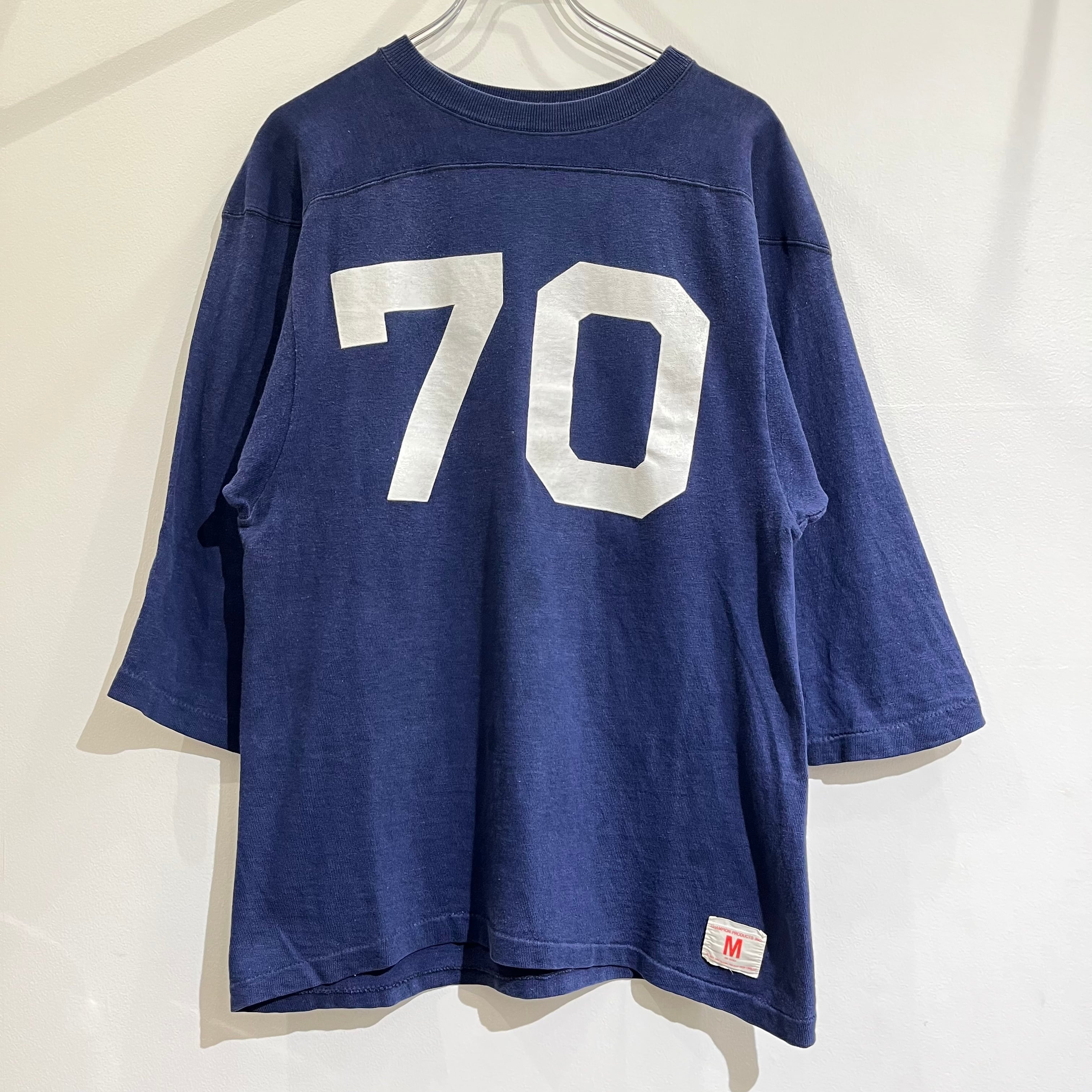70s Champion Football Tee Shirt 70年代 チャンピオン フットボール T