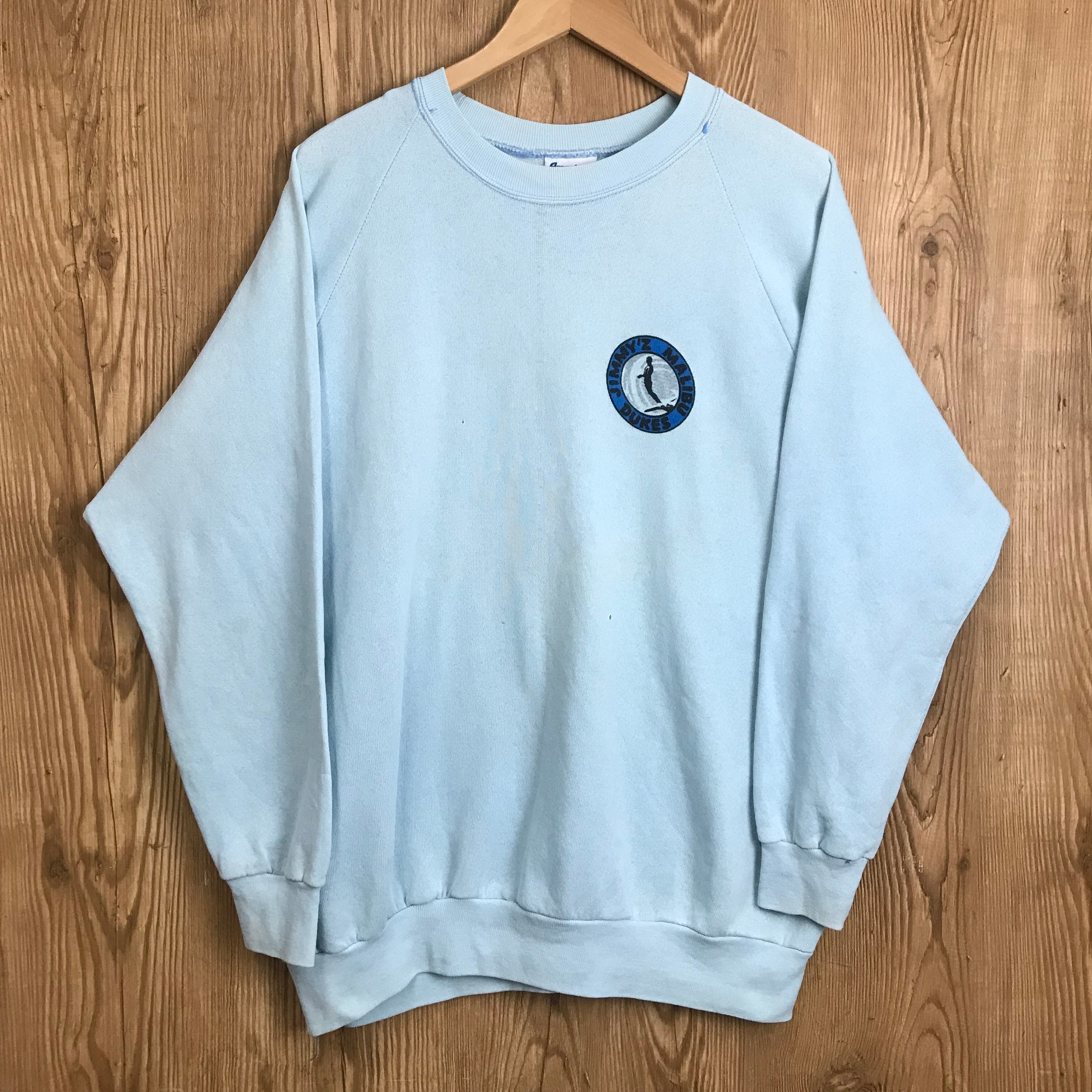 USA製 80s JIMMY'Z ジミーズ 両面プリント スウェット スエット