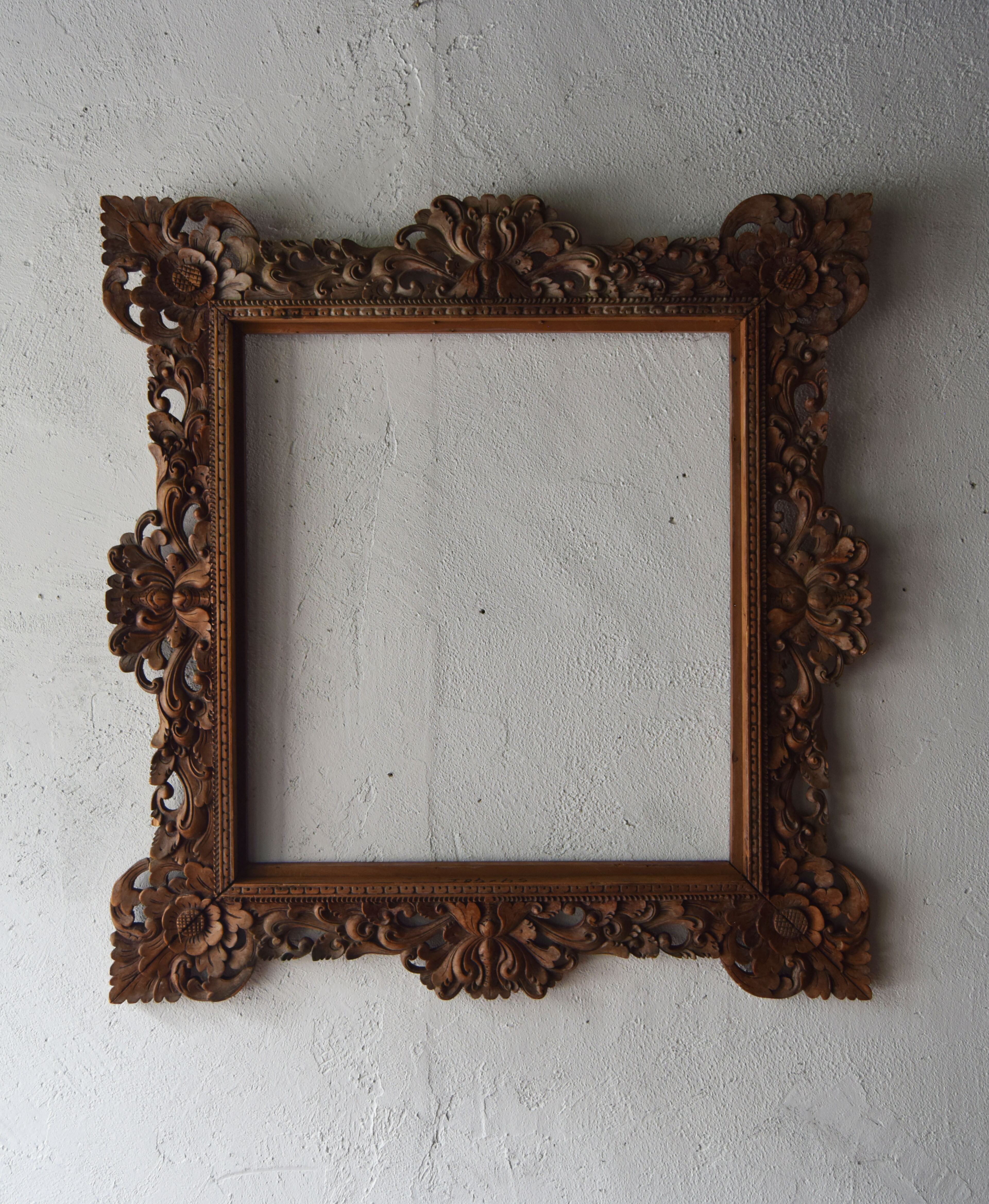 木彫りの額（特大） | Pay ID