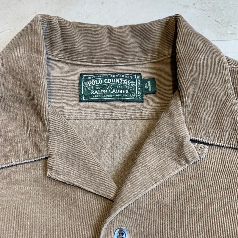 80's 90's POLO COUNTRY ポロカントリー コーデュロイワークシャツ