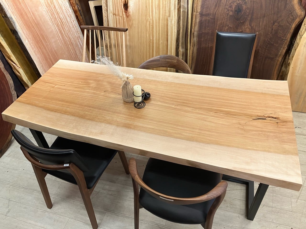 水目桜（ミズメザクラ）_1800×850-710×50_浅草本店_テーブル天板/一枚