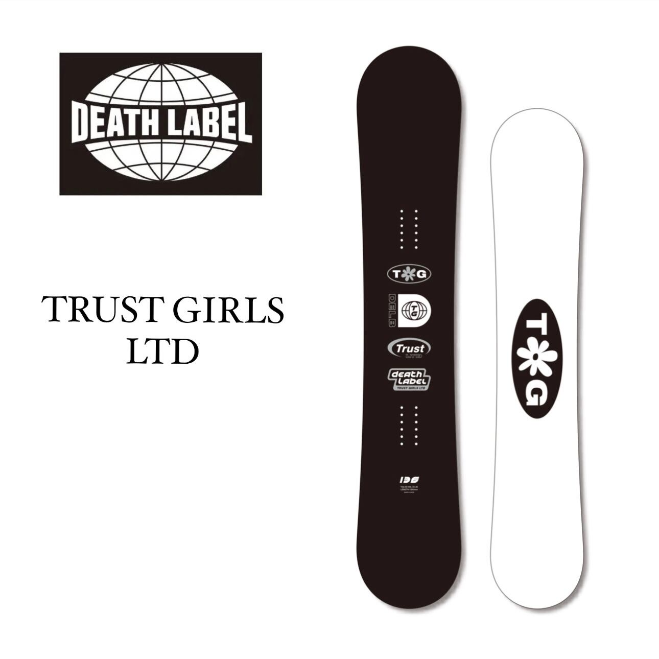 早期予約特典有り】25-26モデル. DEATH LABEL . 『 TRUST GIRLS LTD