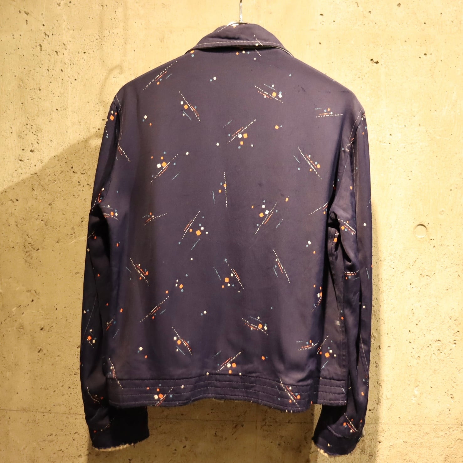 50's Reversible Rayon Gabardine Jacket 