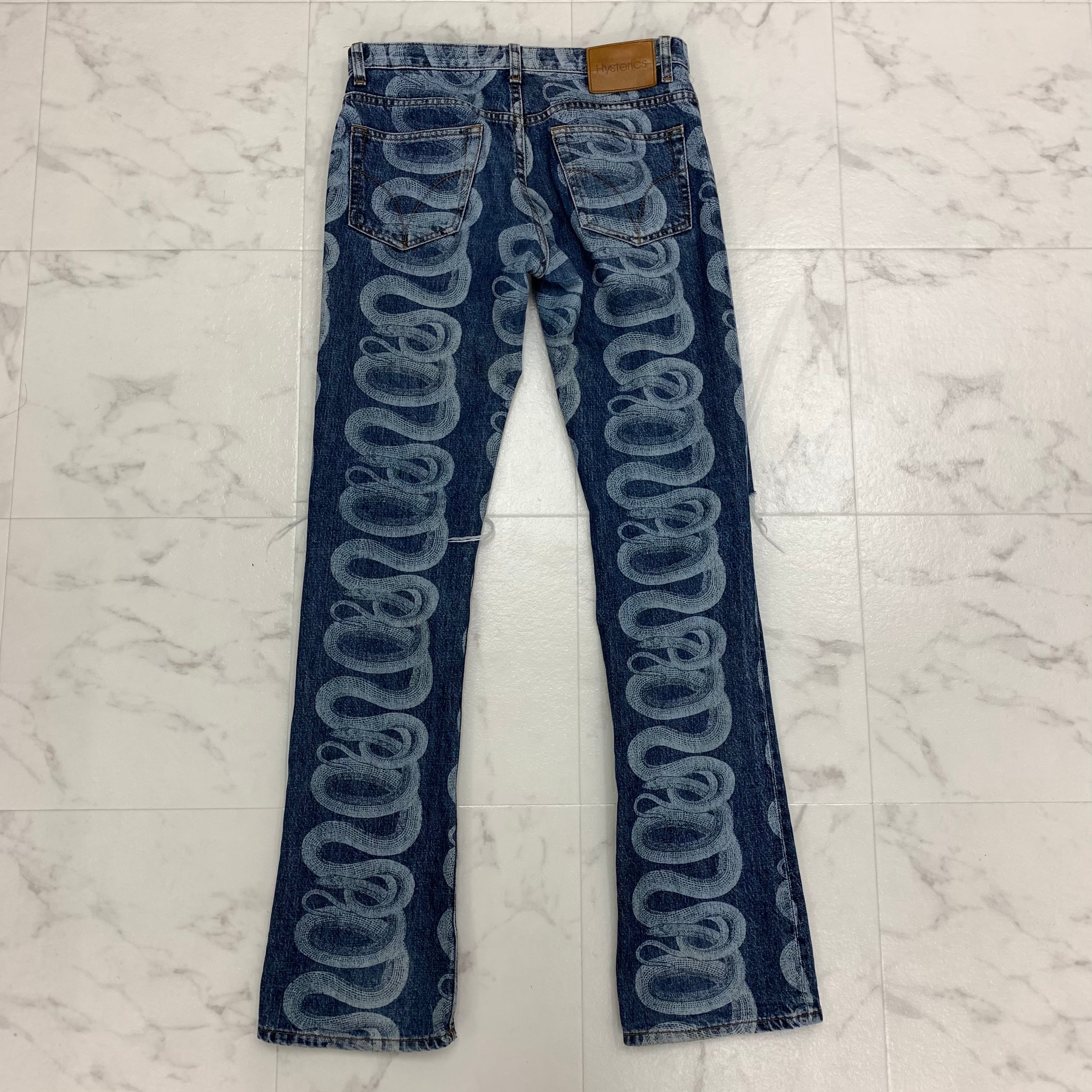 HYSTERIC GLAMOUR SNAKE DENIM ヒステリックグラマー ウミヘビ