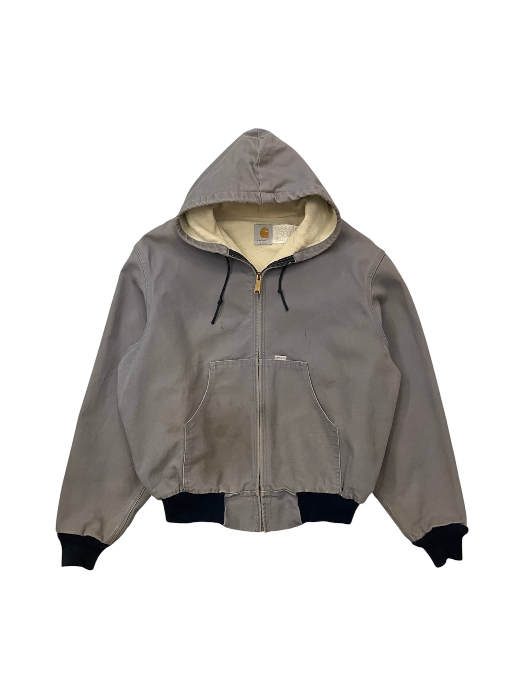 90s Carhartt JR108 Steel Blue Active Jacket Made in U.S.A. 1980