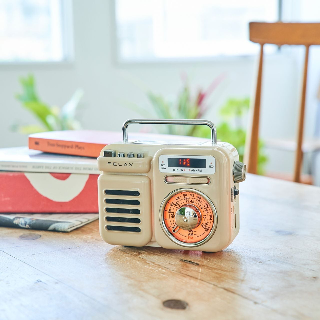 マルチレトロラジオ RELAX｜防災・多機能ラジオ インテリア雑貨