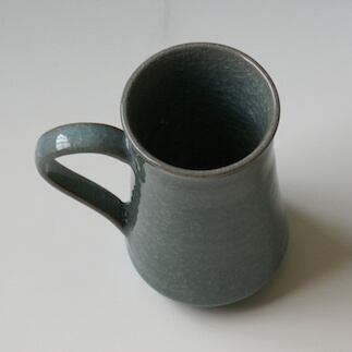 青磁貫入手付き小花瓶【梶原茂正作】 | 茂正工房(梶原茂正・梶原大敬)