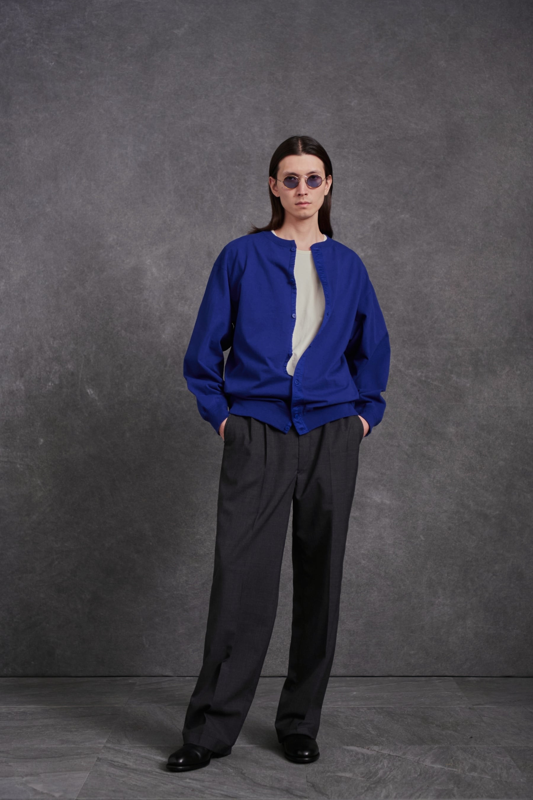 OLD JOE / OPEN FRONT TUBE CARDY | GANKO