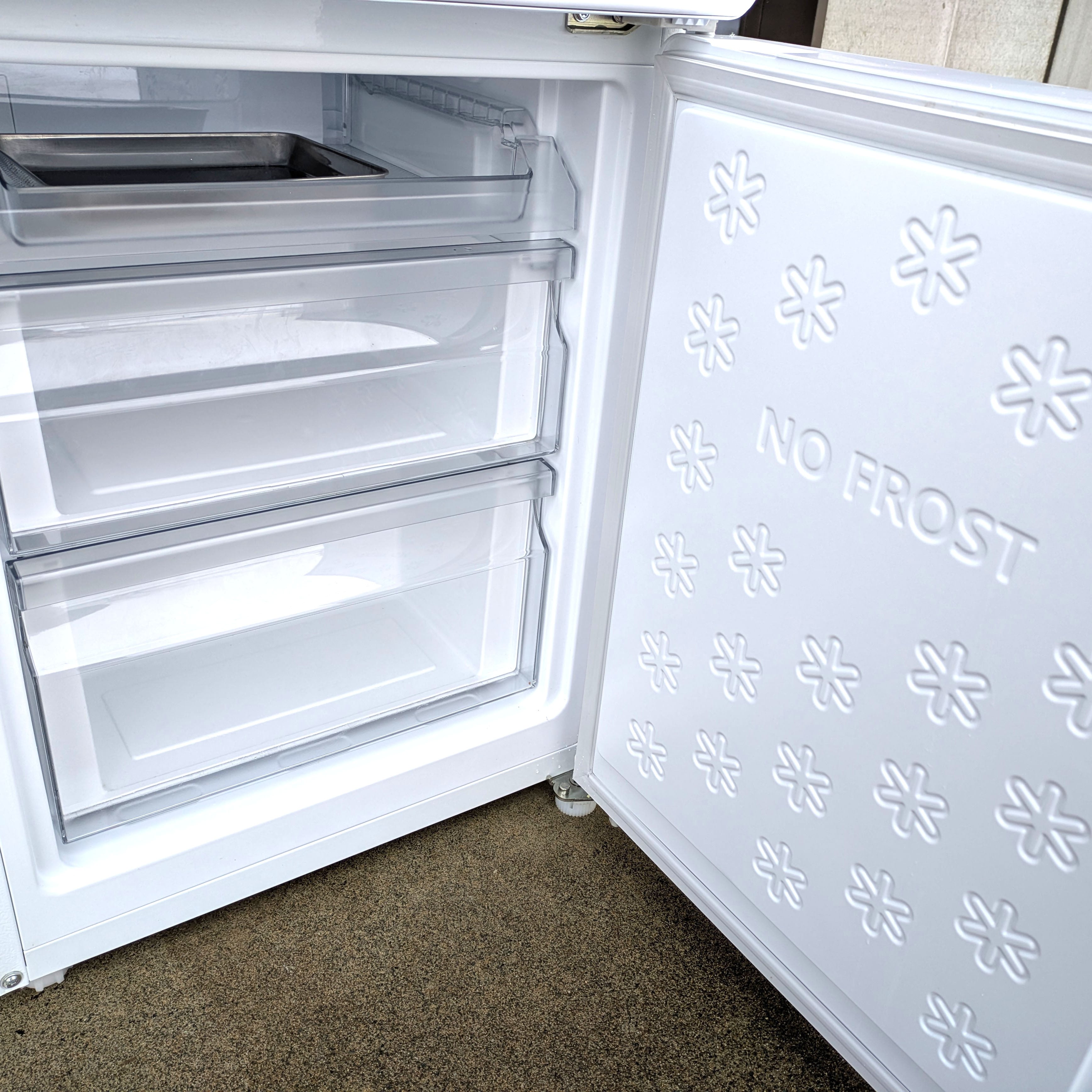 冷蔵庫 ハイアール 2ドア 2021年 JR-N85D 白 250601-3 ハイアール JR