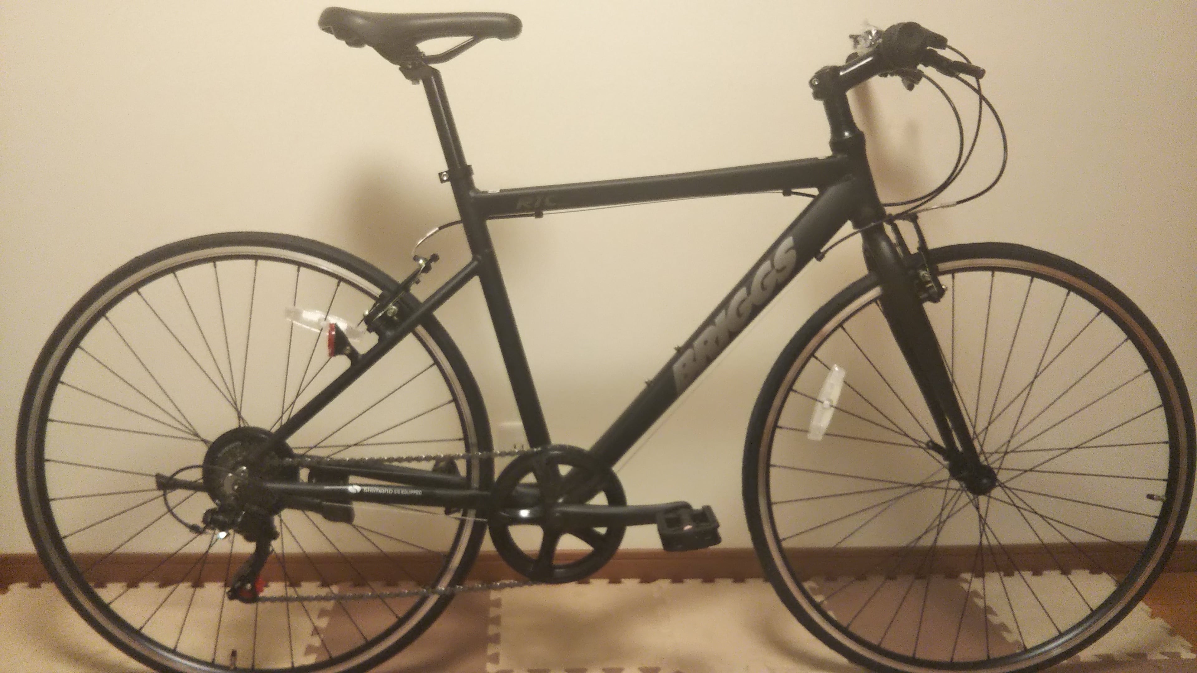 走行わずか】電動アシスト自転車 Cyrusher ASUKA クロスバイク【送料要