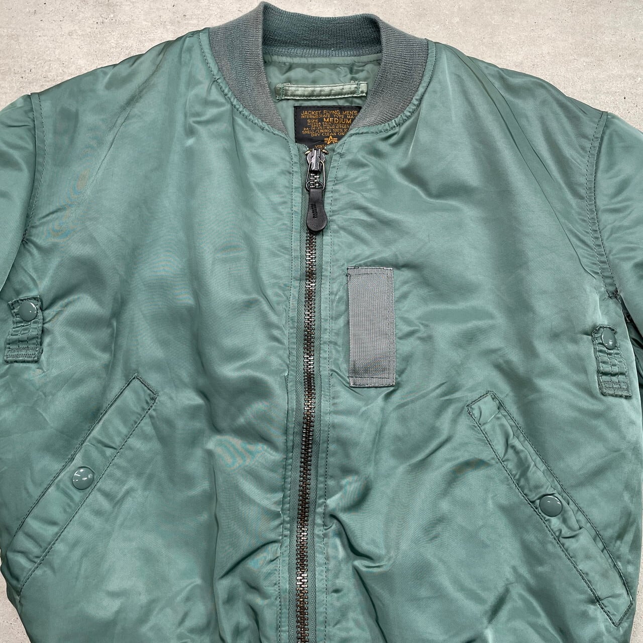 90年代 50s復刻 ALPHA MA-1 ミリタリー フライトジャケット 初期型