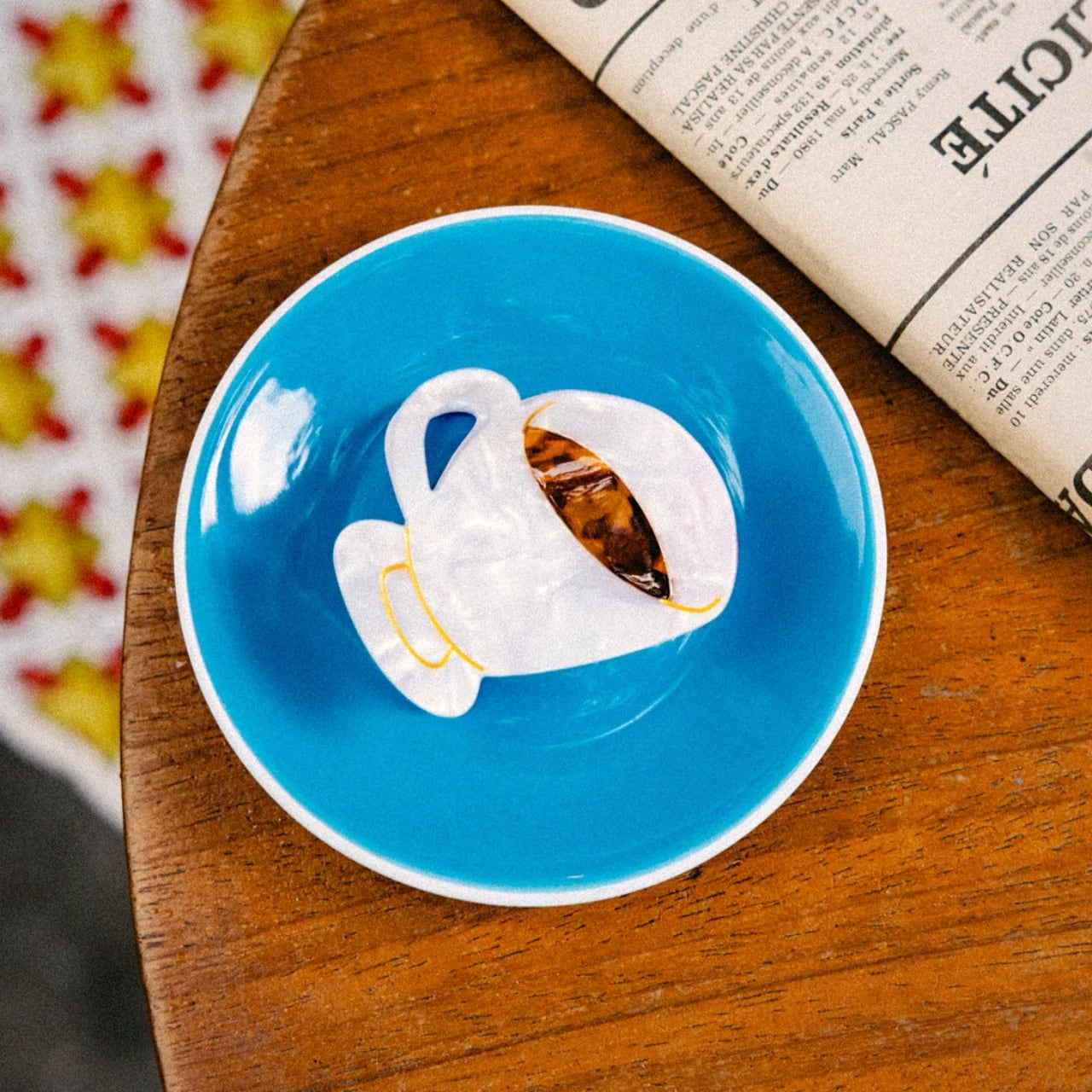 即納» Coucou Suzette Coffee Hair Claw ククシュゼット ヘア