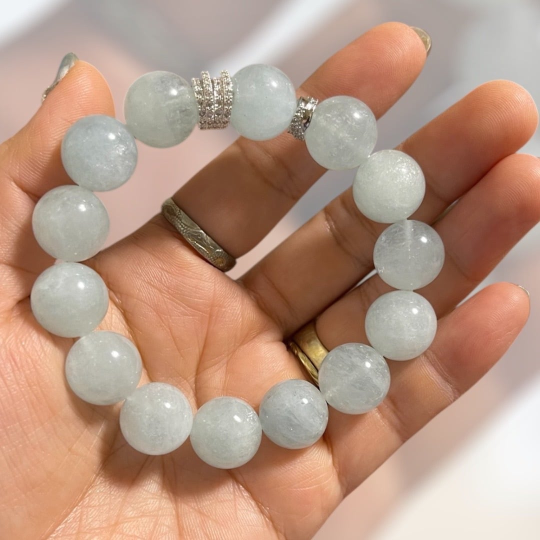 kana2488様専用 シンデレラアクアマリンブレス | puyopuyostone