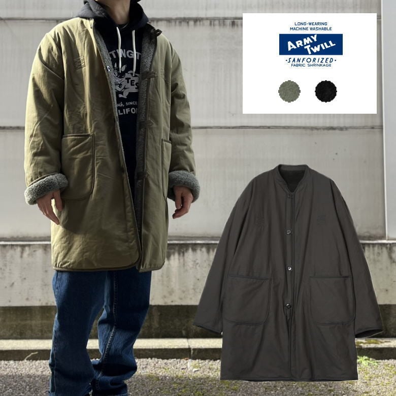 BROKEN TWILL REVERSIBLE JACKET ブロークンツイルリバーシブル