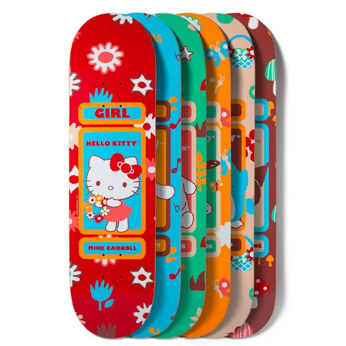 GIRL ガール デッキ スケボー ハローキティ サンリオ HELLO