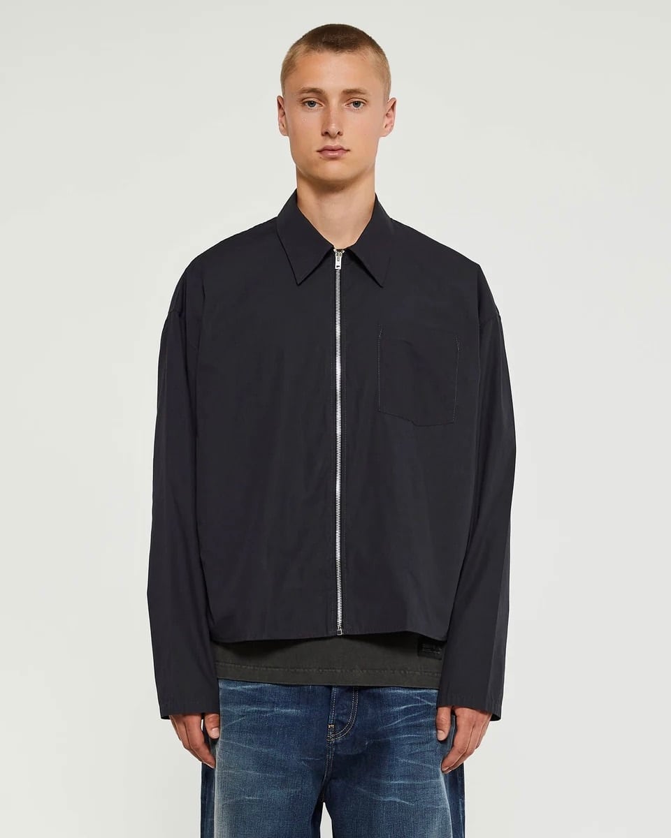 ACNE STUDIOS Men】ジップシャツジャケット | idealclasse