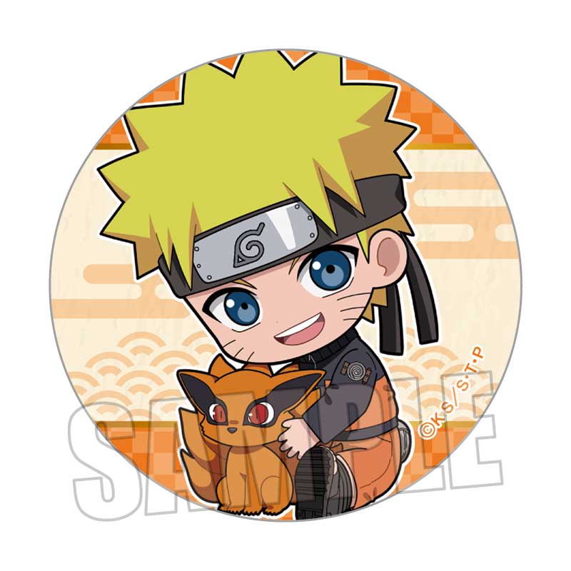 NARUTO-ナルト- 疾風伝 トレーディング缶バッジ /ぎゅぎゅっと Part2