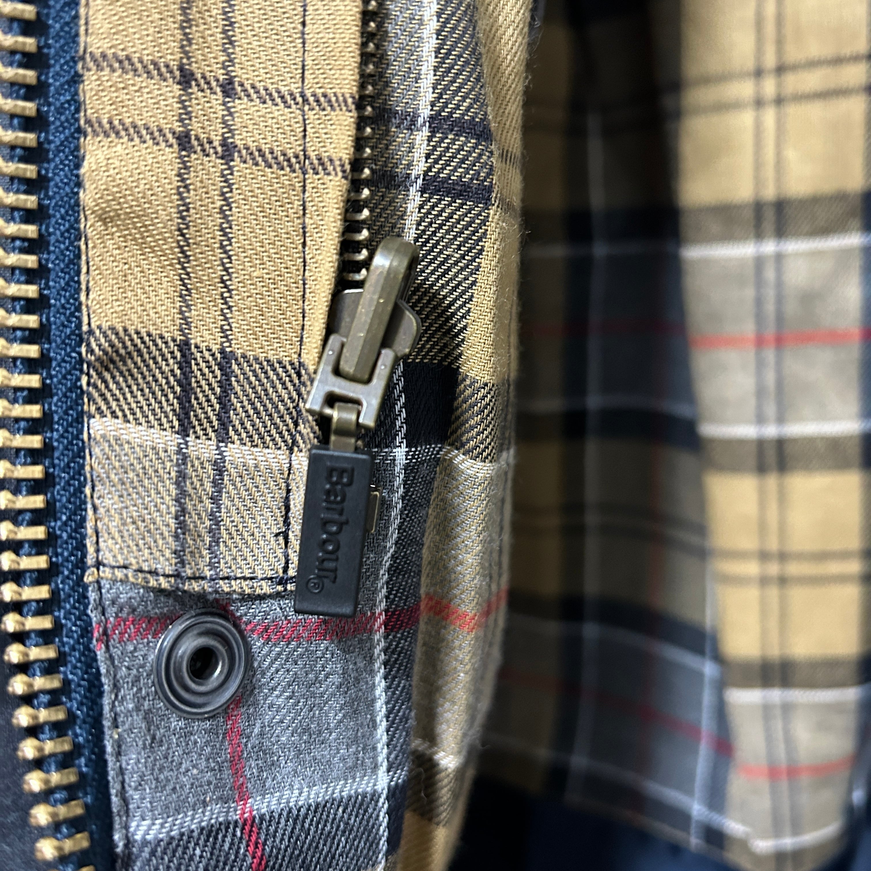 barbour】border 2warrant navy バブアー ボーダー 2ワラント ネイビー