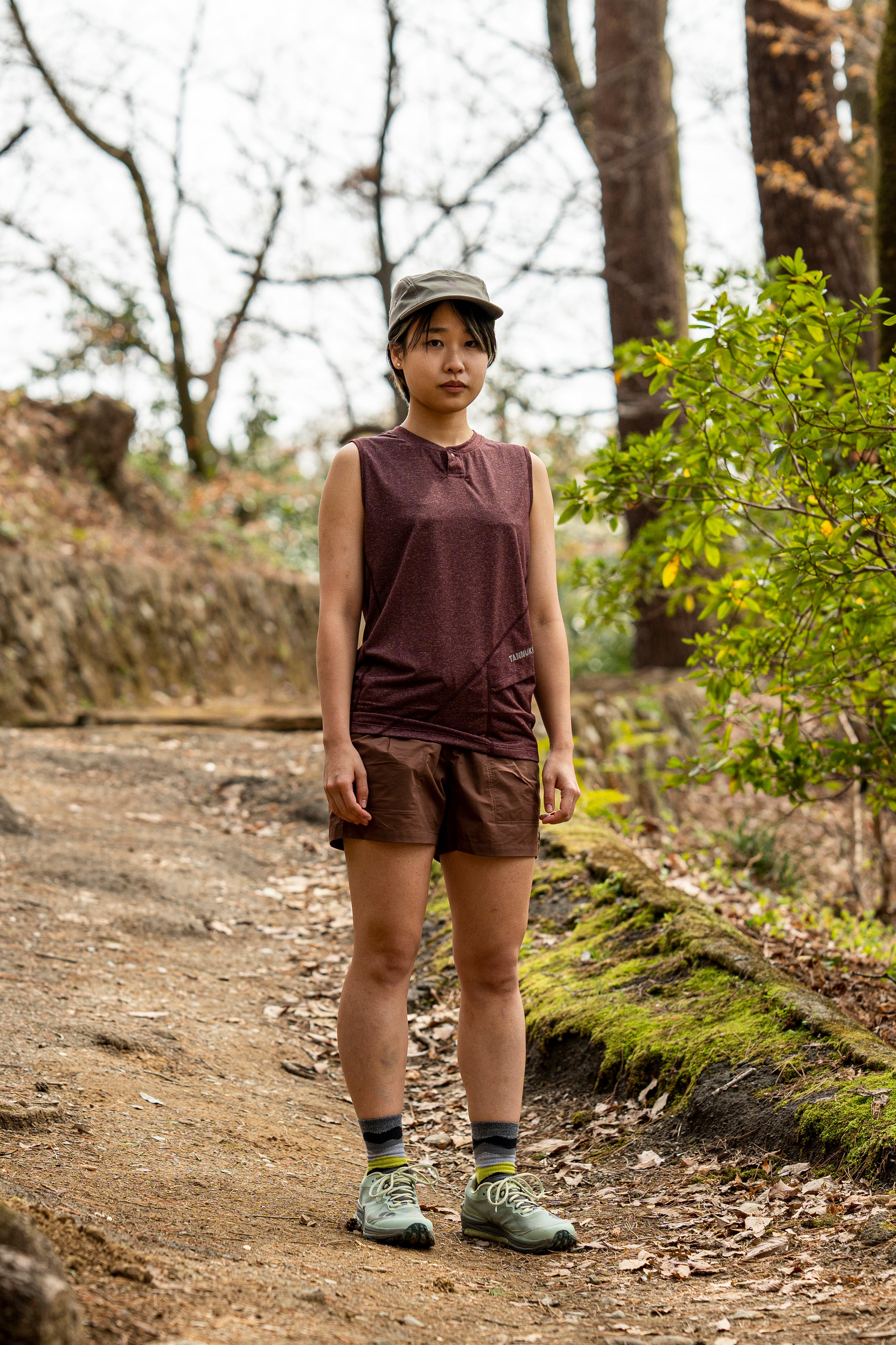 Arrow N/S Henry: Color Burgundy | TANNUKI Running Wear Shop