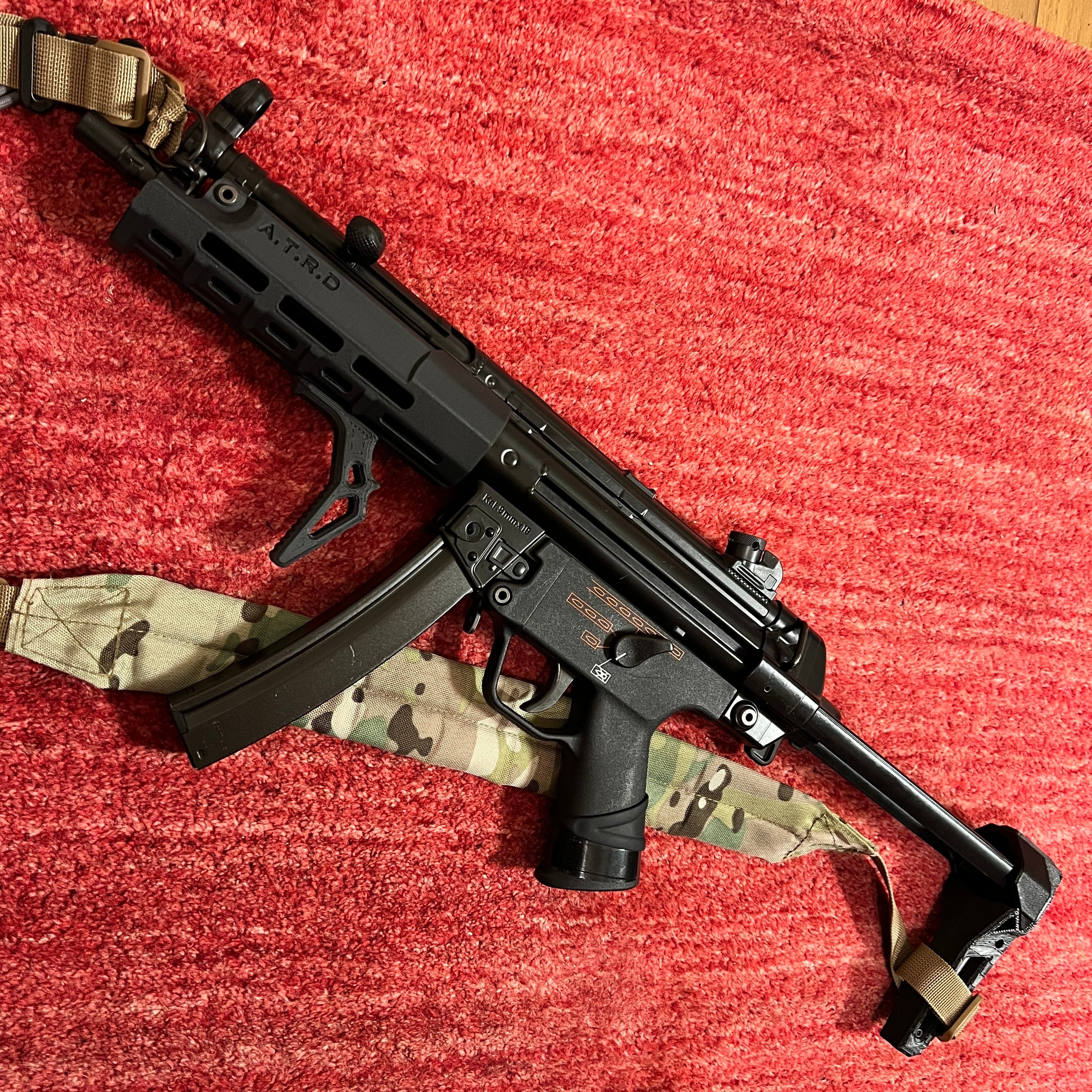 次世代/スタンダード MP5 A4/A5 MAGPULスタイルハンドガード ver.3