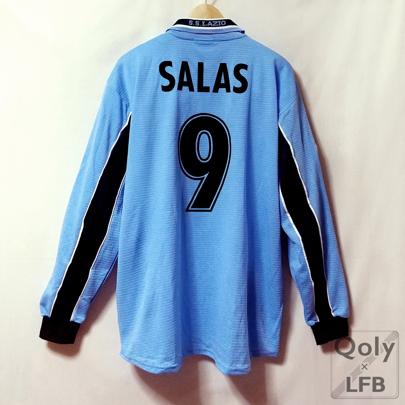 ラツィオ 1998-2000 Puma ホーム長袖 ユニフォーム #9 SALAS マルセロ