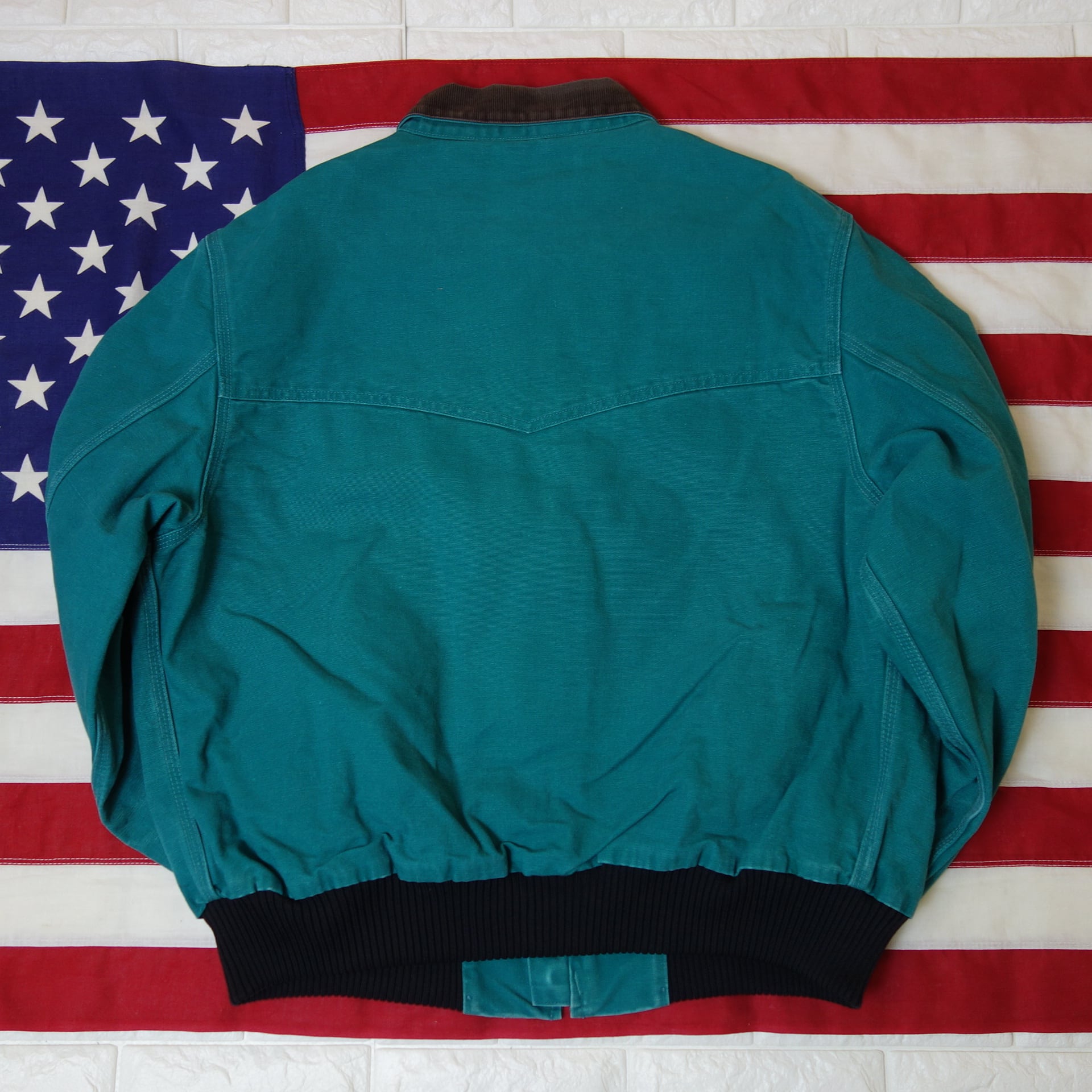 90's carhartt(カーハート) サンタフェジャケット ダック生地
