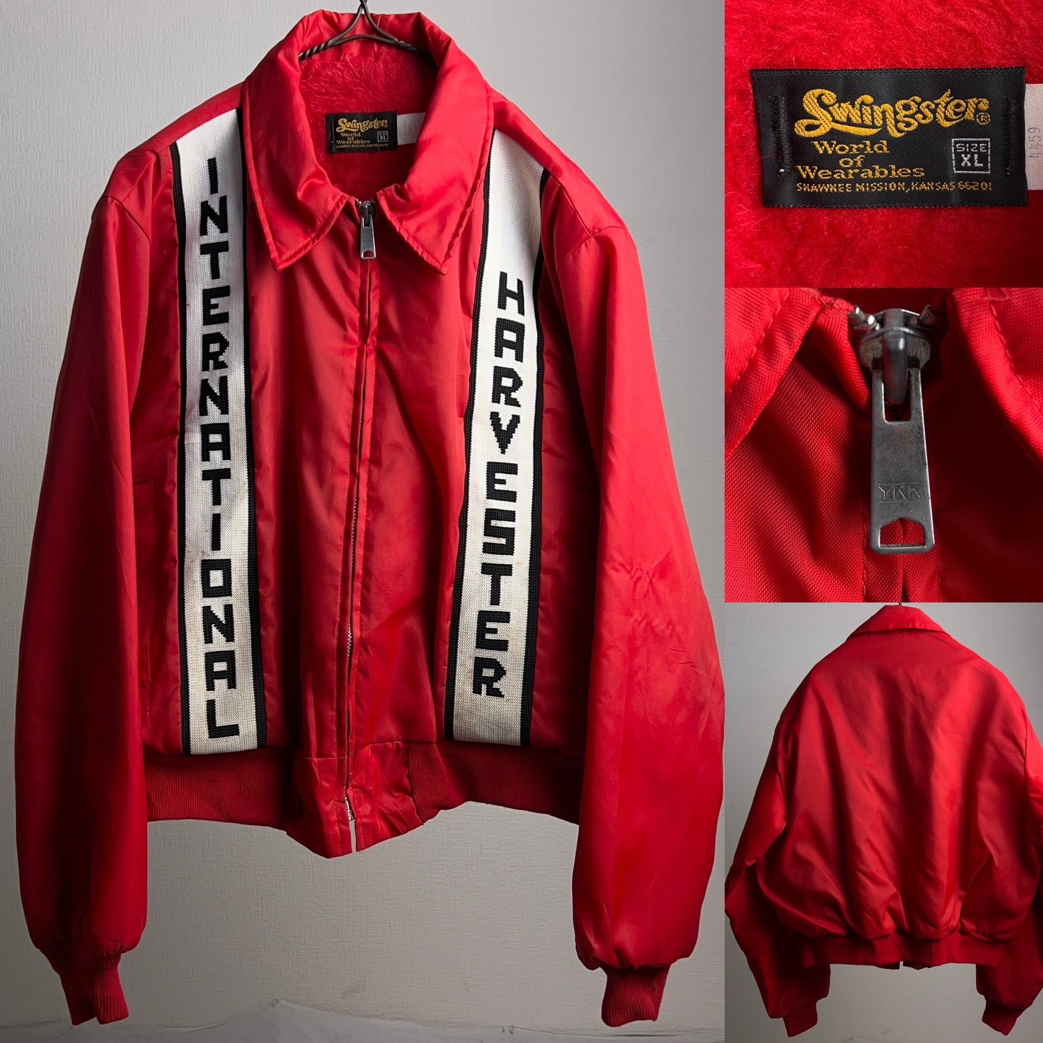 80's INTERNATIONAL HARVESTER NYLON JACKET Swingster 80年代