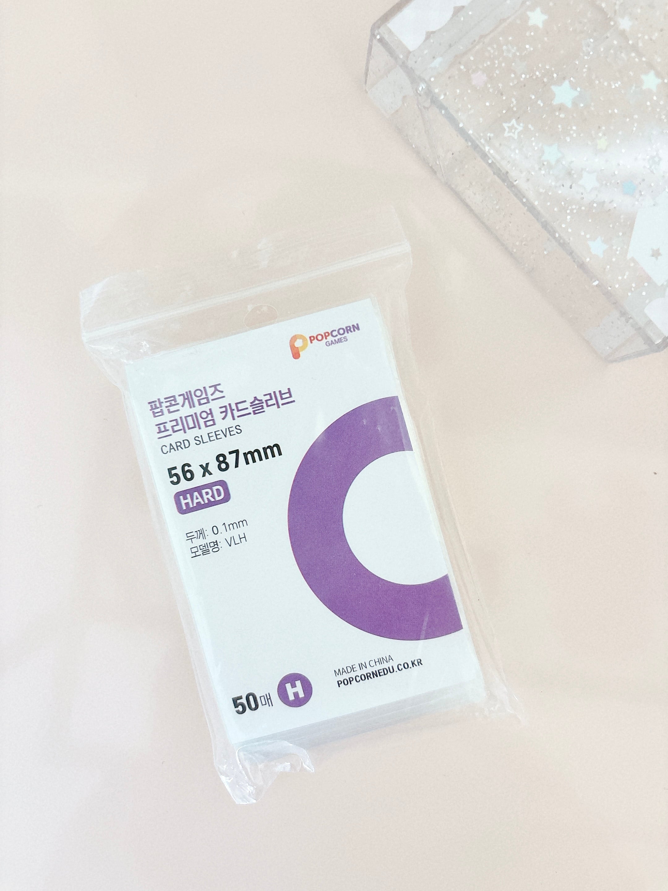 ポップコーンスリーブ56mm×87mm/50枚入り | HONEY my DAYS